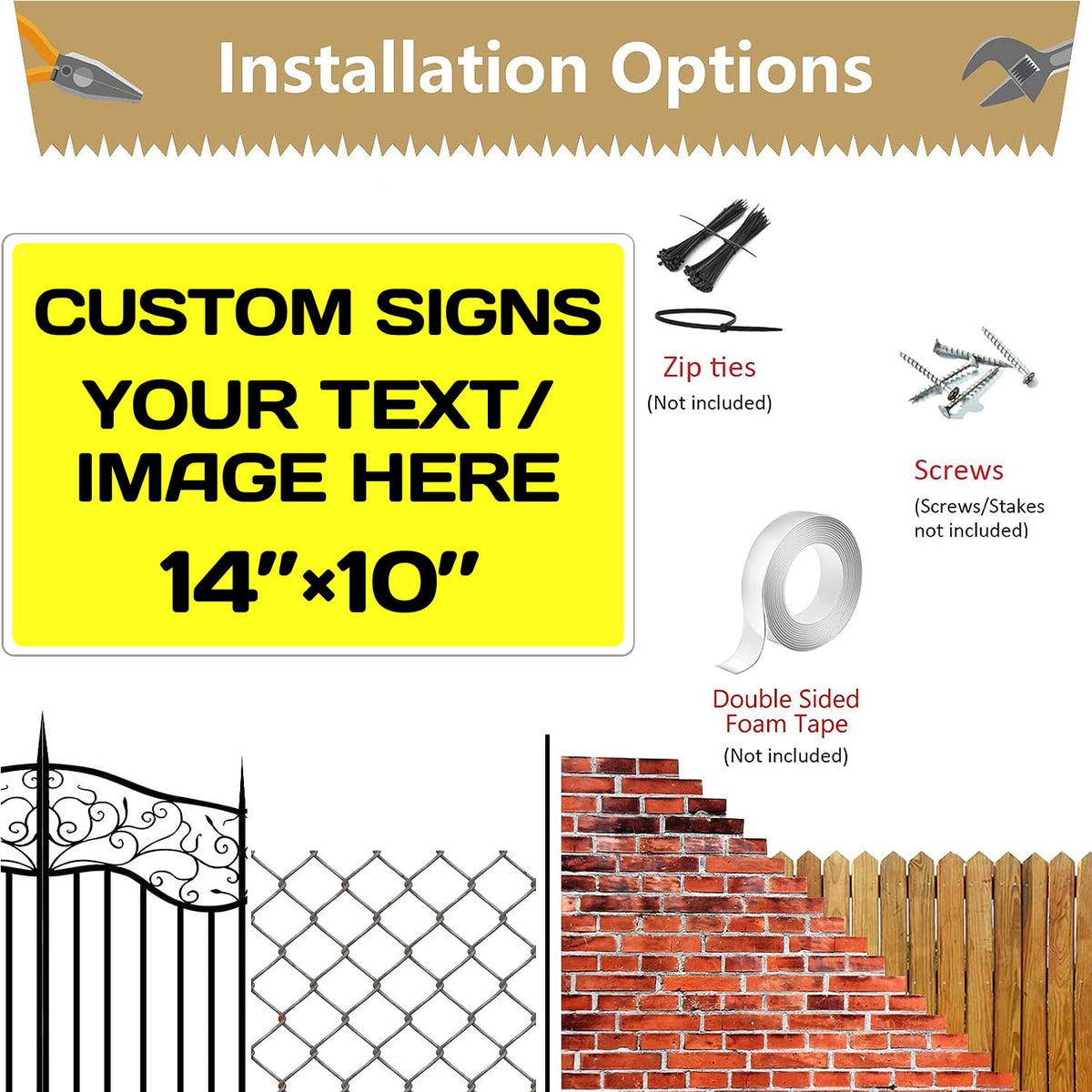 Personalized signs