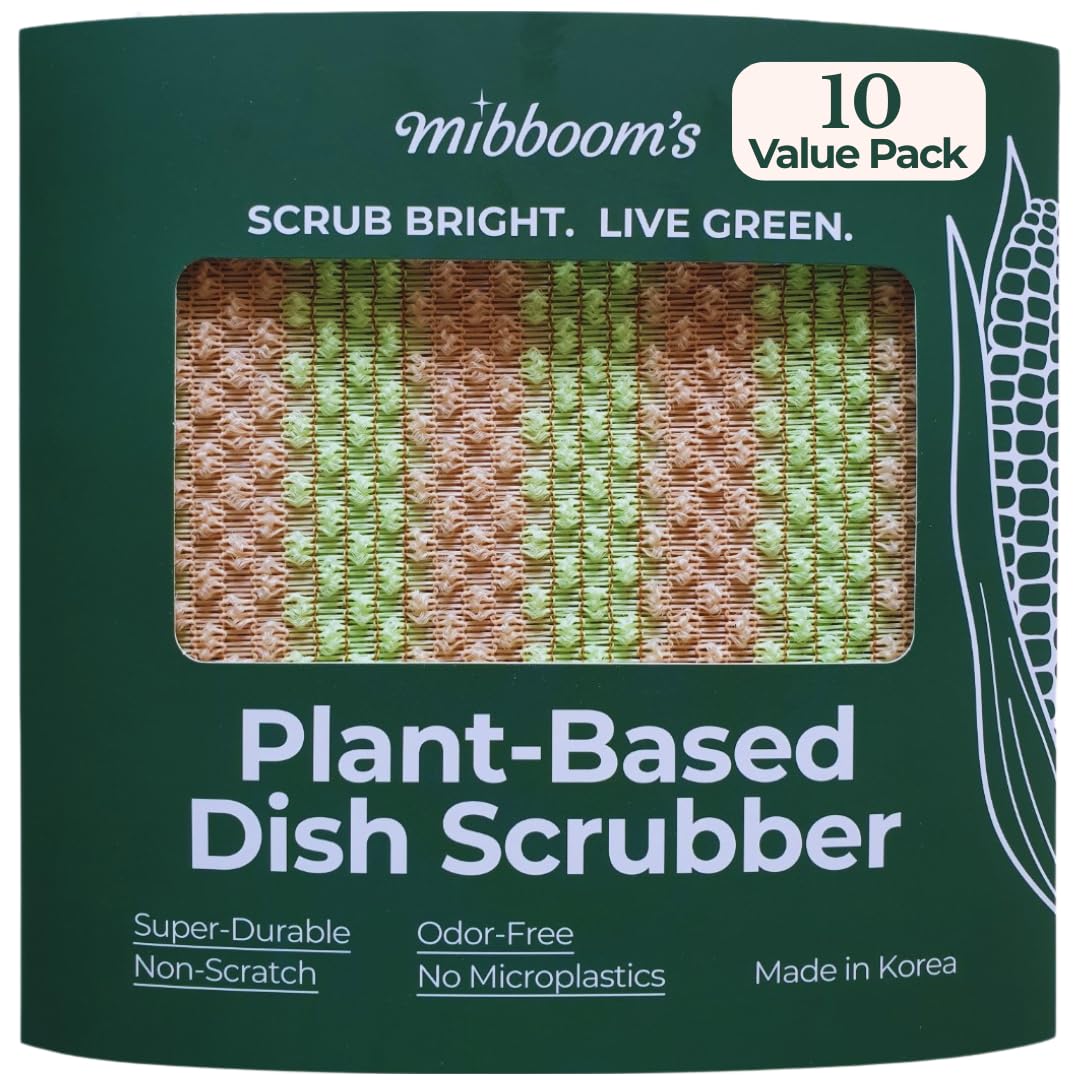 Plant Based Dish Scrubber [10 Pack]