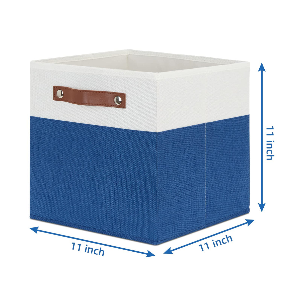 11 Storage Cube Bins for Shelves (4 Count)