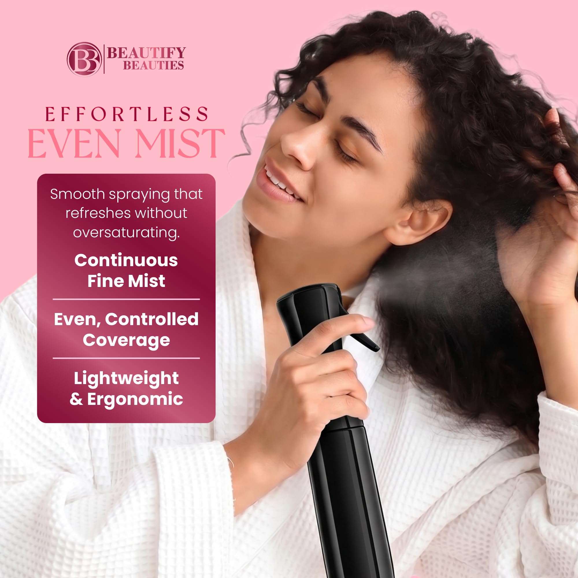 Continuous Spray Bottle for Hair