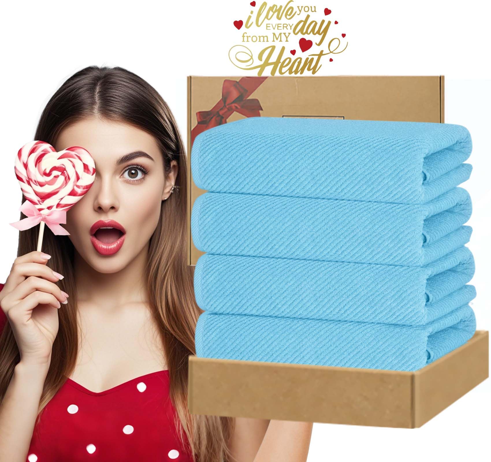 Bath Towels 4PC (4 Count)