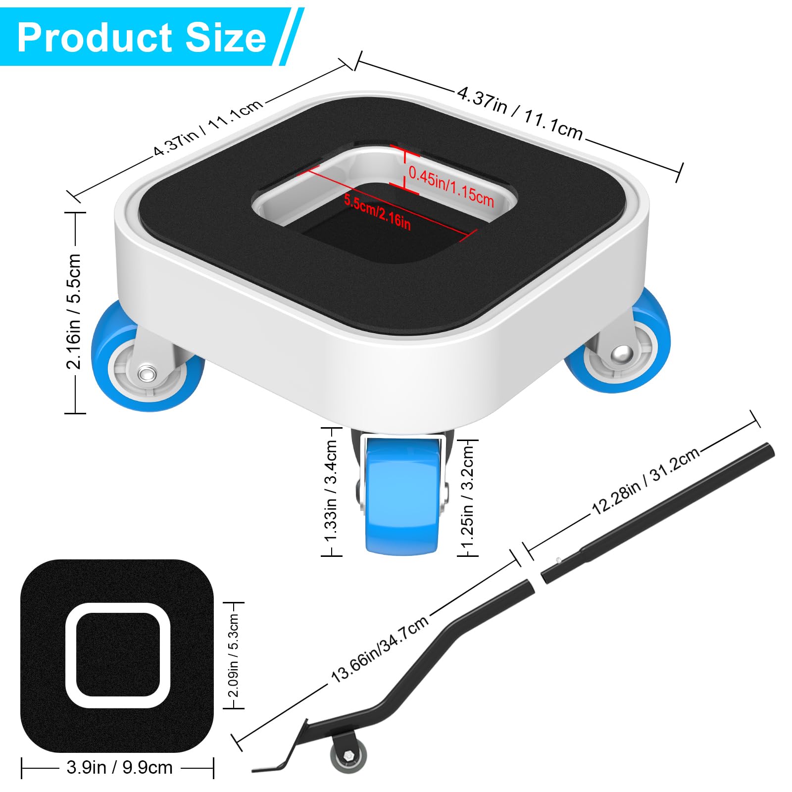 New Upgrade Furniture Sliders (4 Count)
