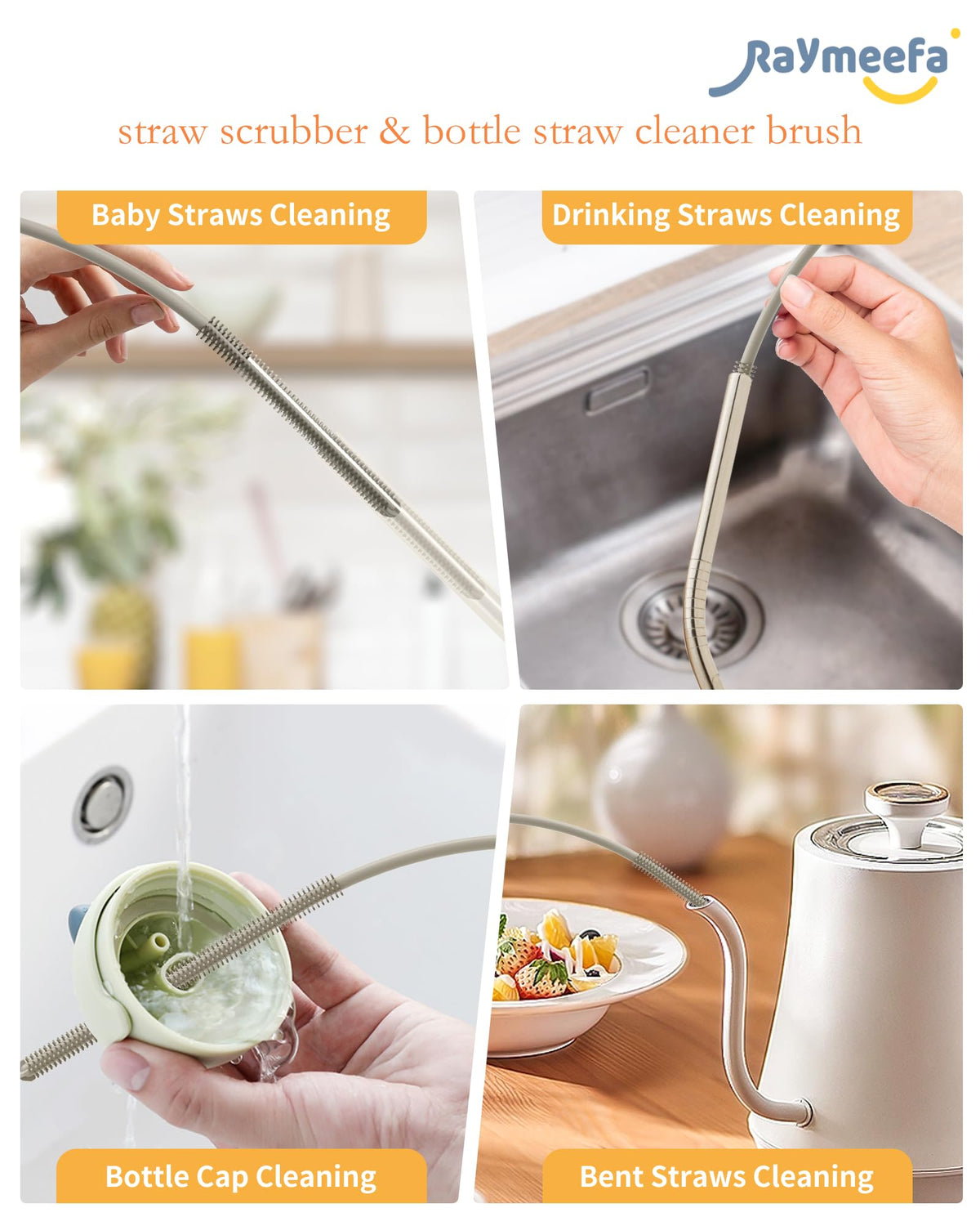 Straw Cleaner Brush Set (2 Count)