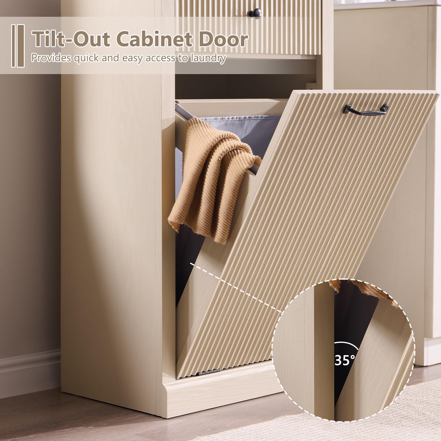 Tilt Out Trash Can Cabinet