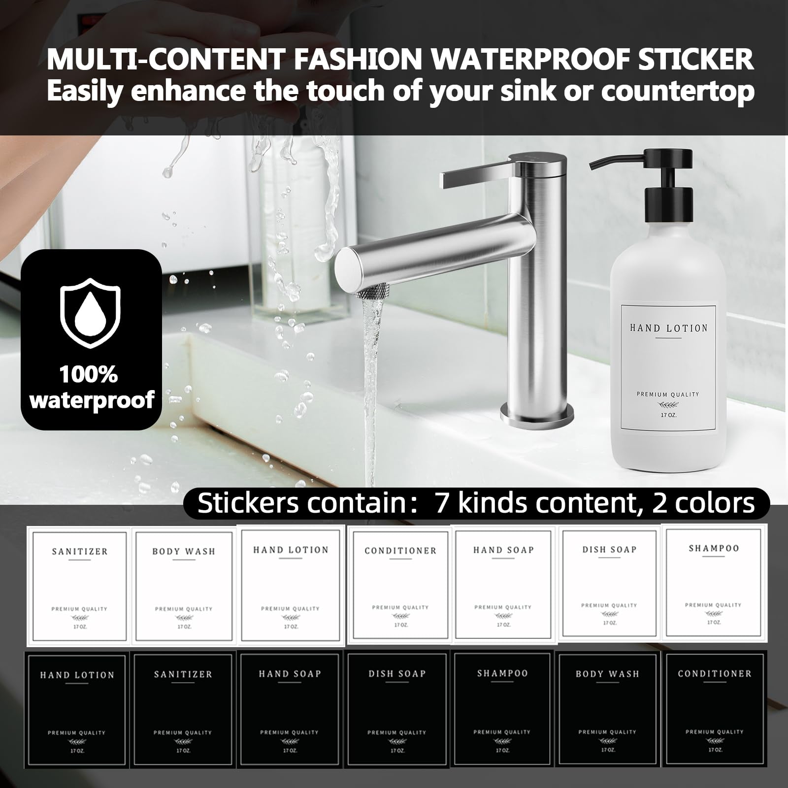 Kitchen Soap Dispenser (2 Count)