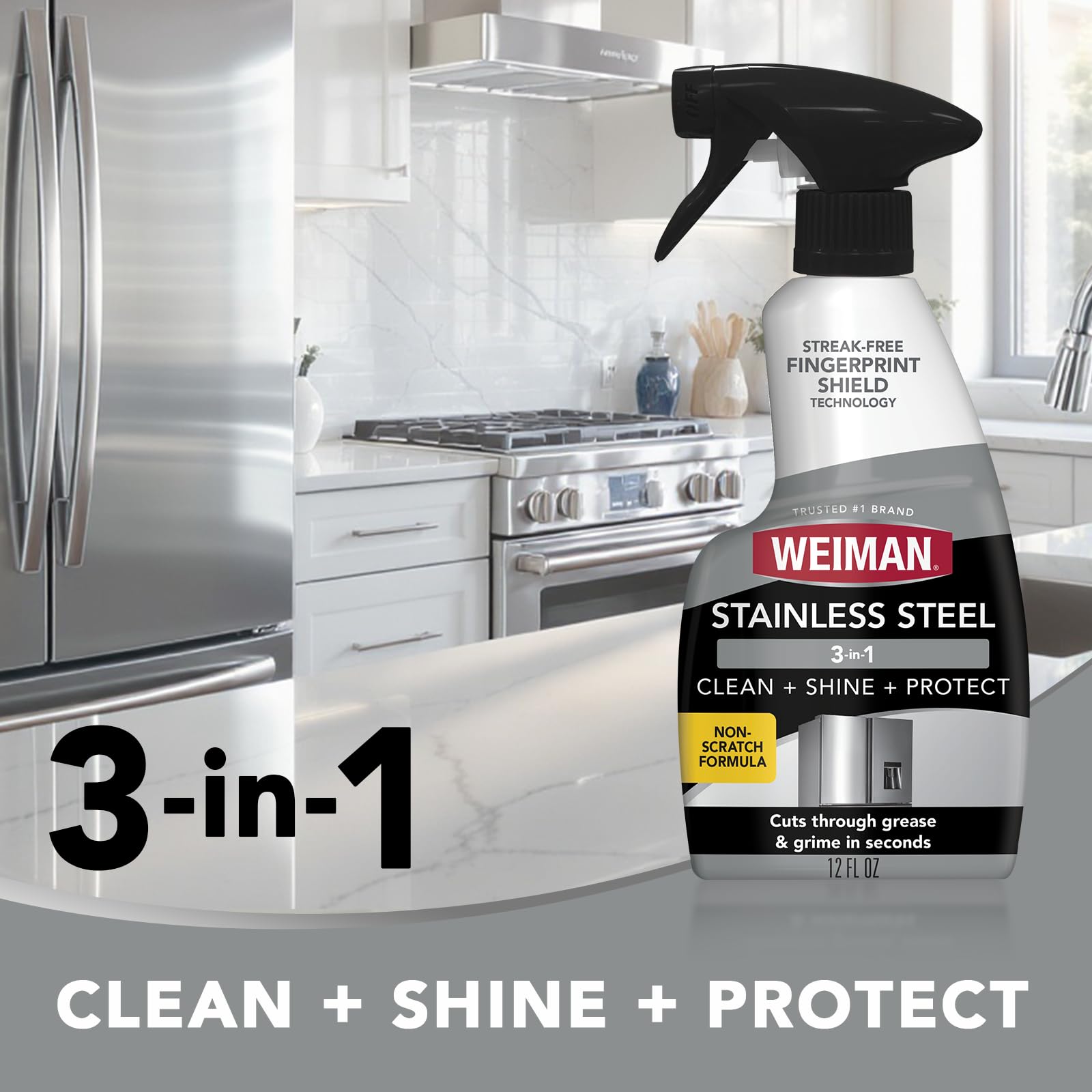 Stainless Steel Cleaner & Polish Kit (24 Fl Oz)