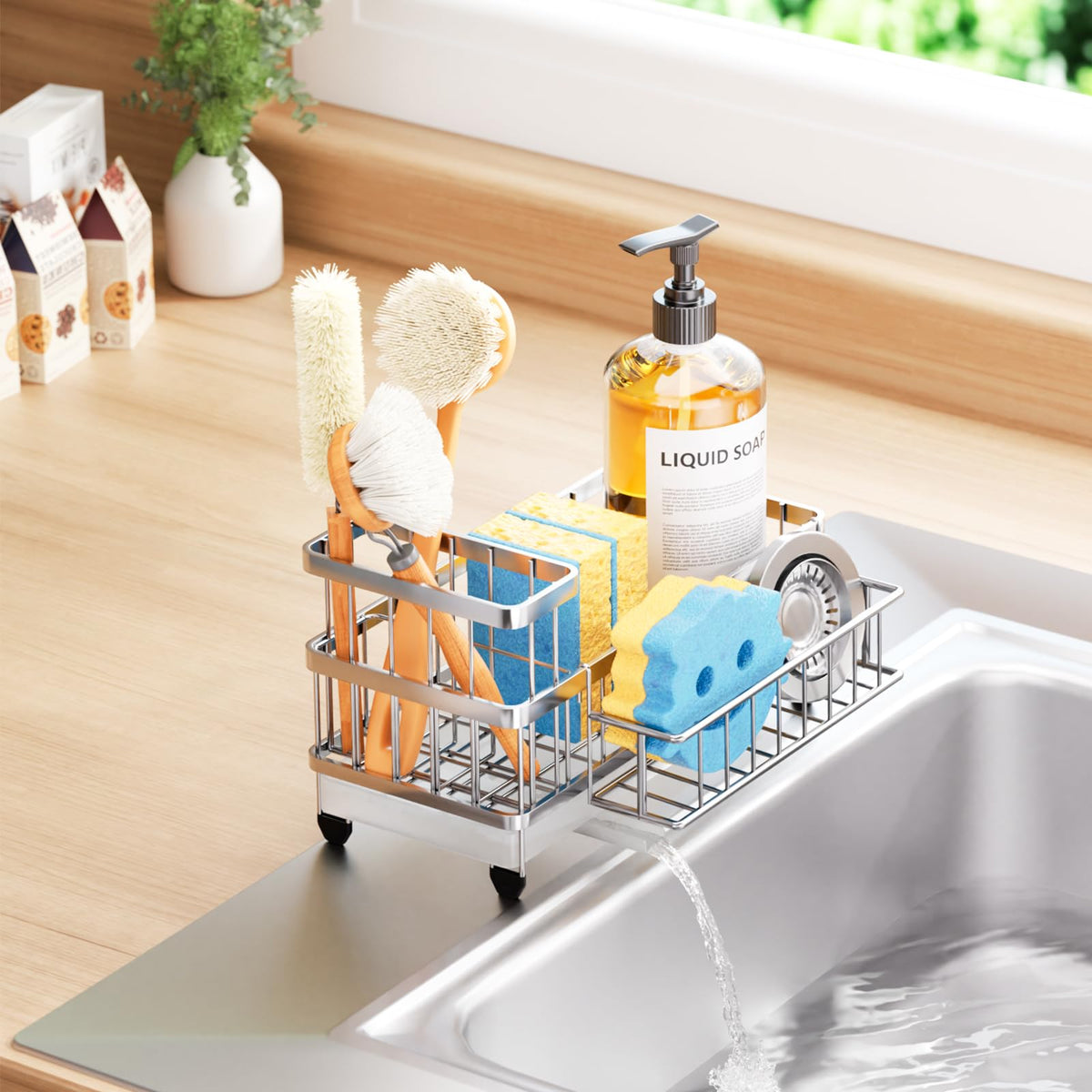 Sponge Holder for Kitchen Sink