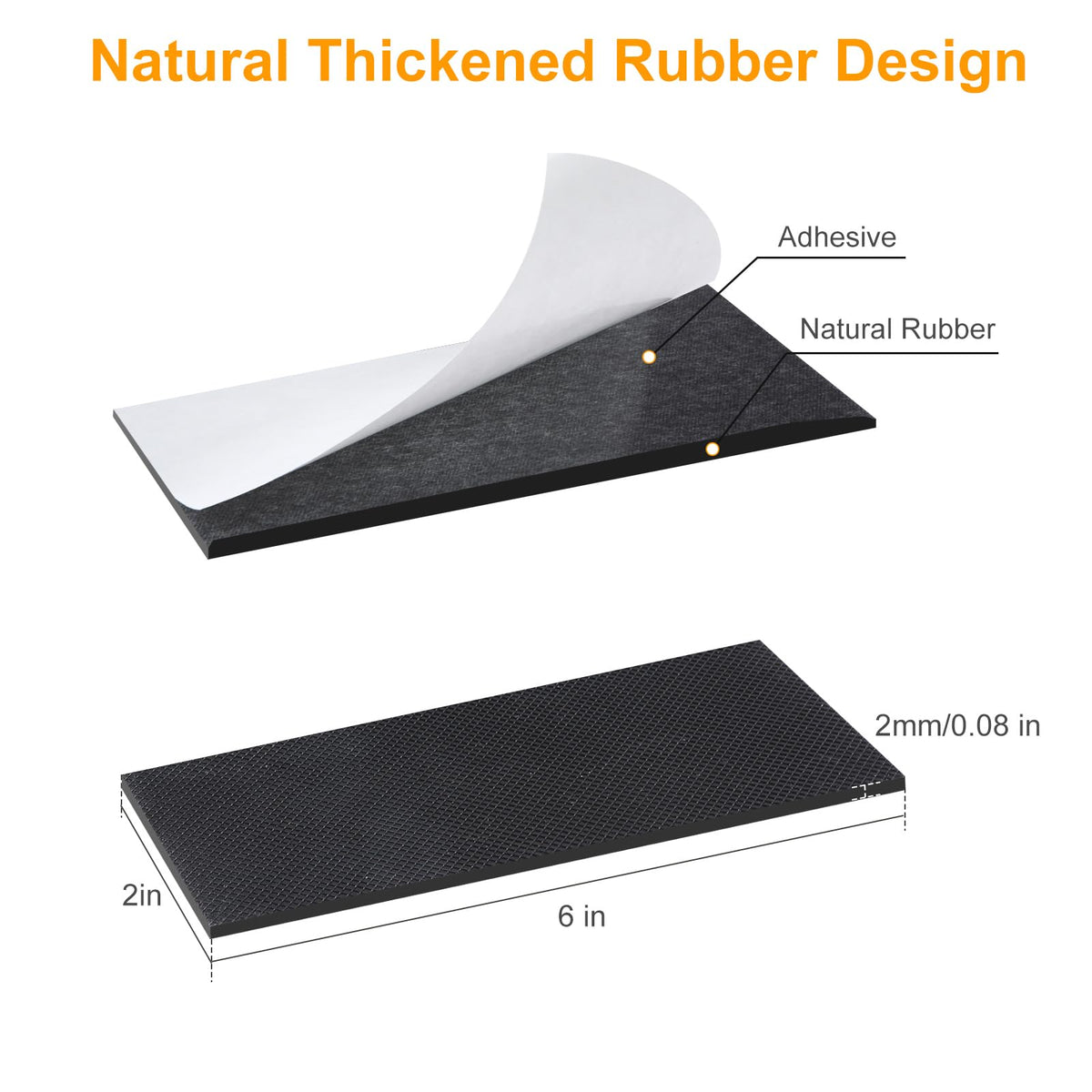 Non Slip Furniture Pads (6 Count)
