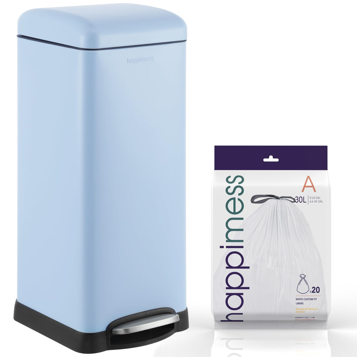 Betty 8 Gal Step Trash Can Soft