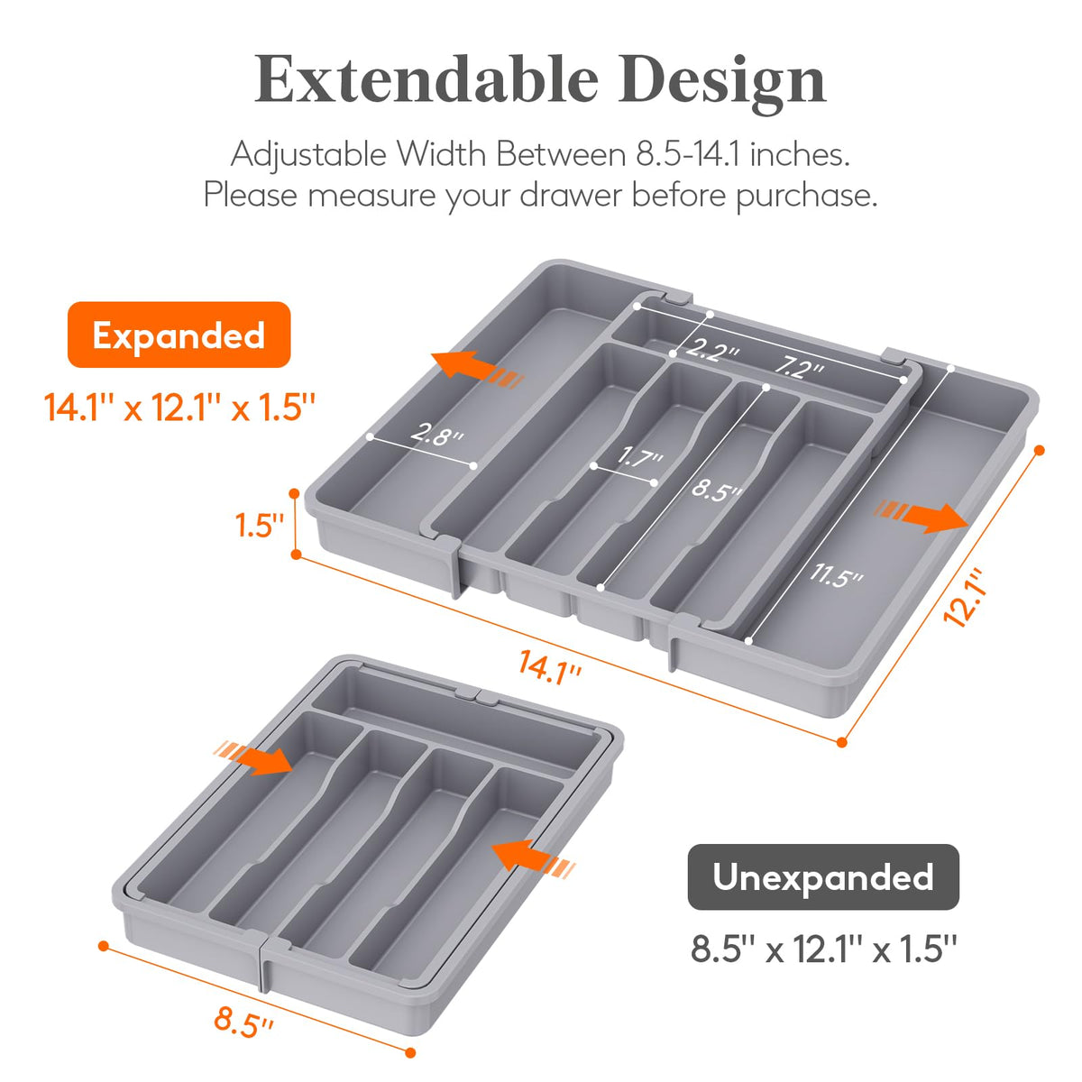Silverware Drawer Organizer