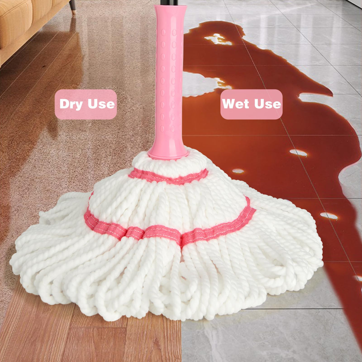 Self Wringing Twist Mop for Floor Cleaning