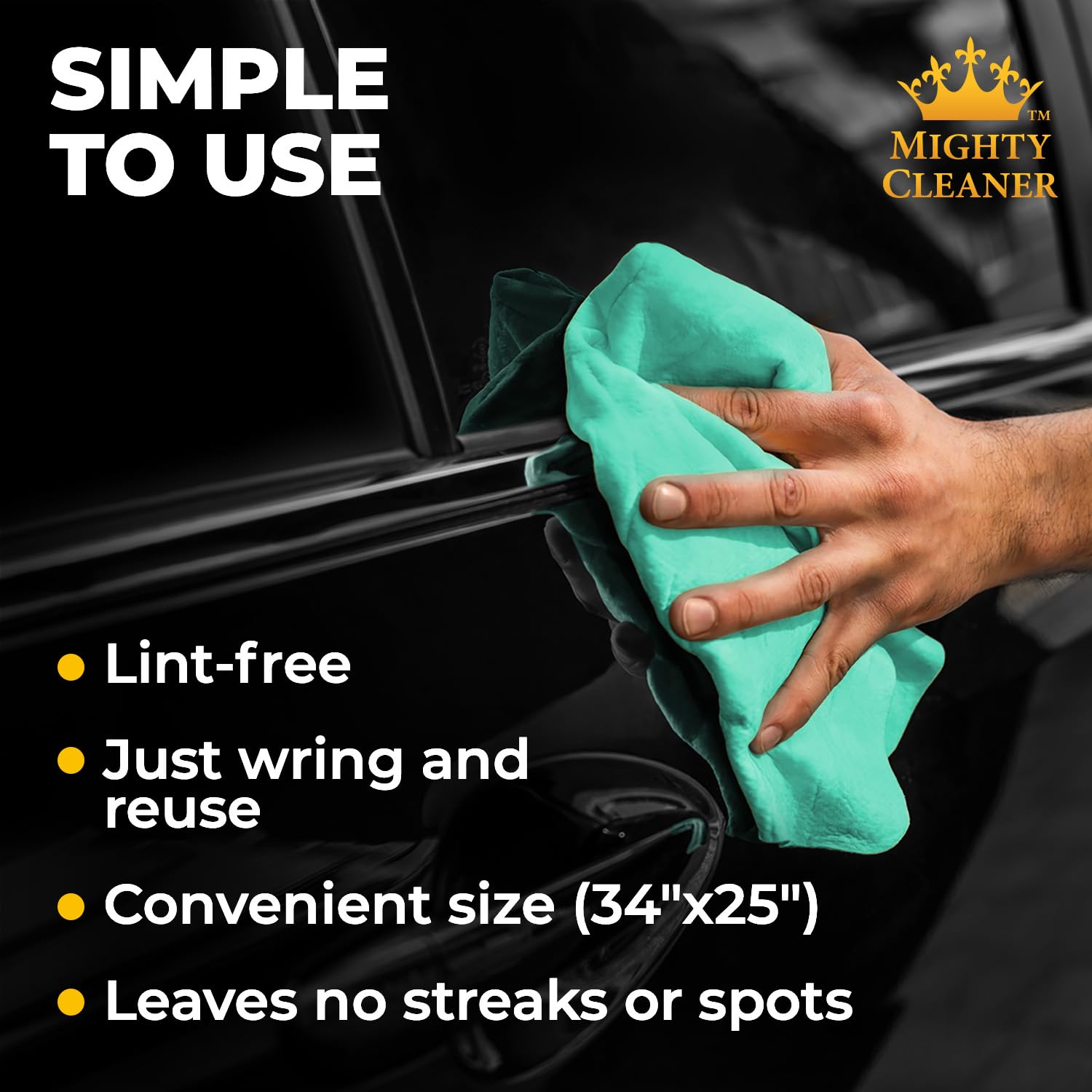 XL Shammy Towel for Car