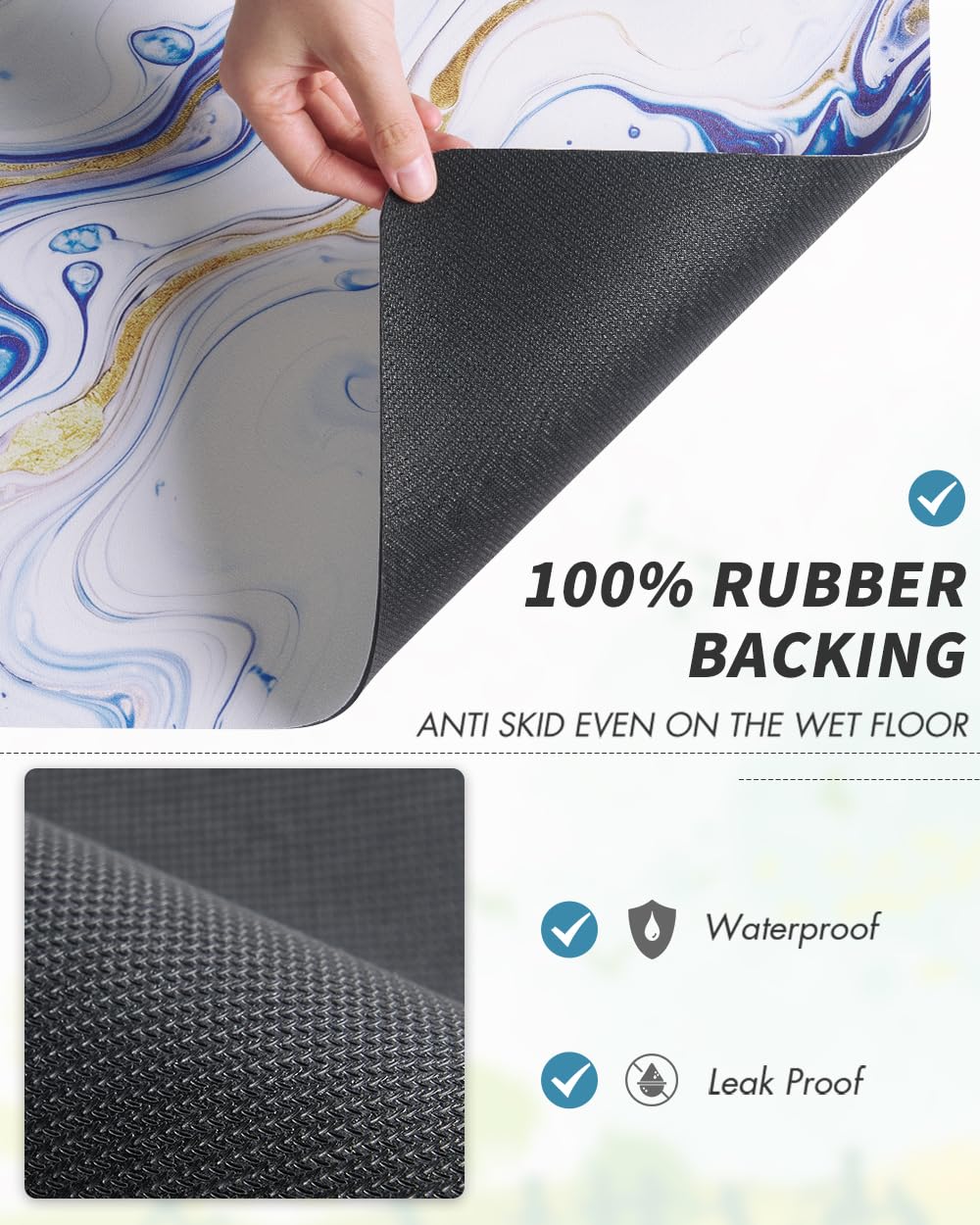 Dish Drying Mat for Kitchen Counter