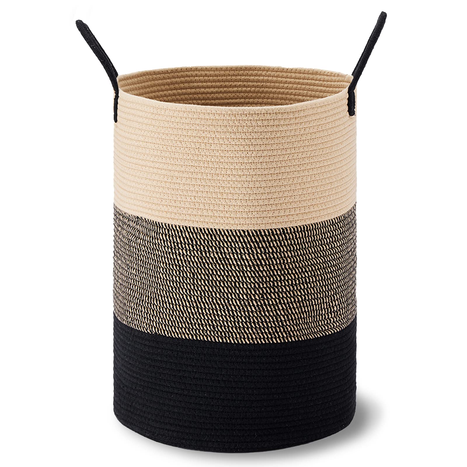 72L Tall Woven Laundry Basket Hamper