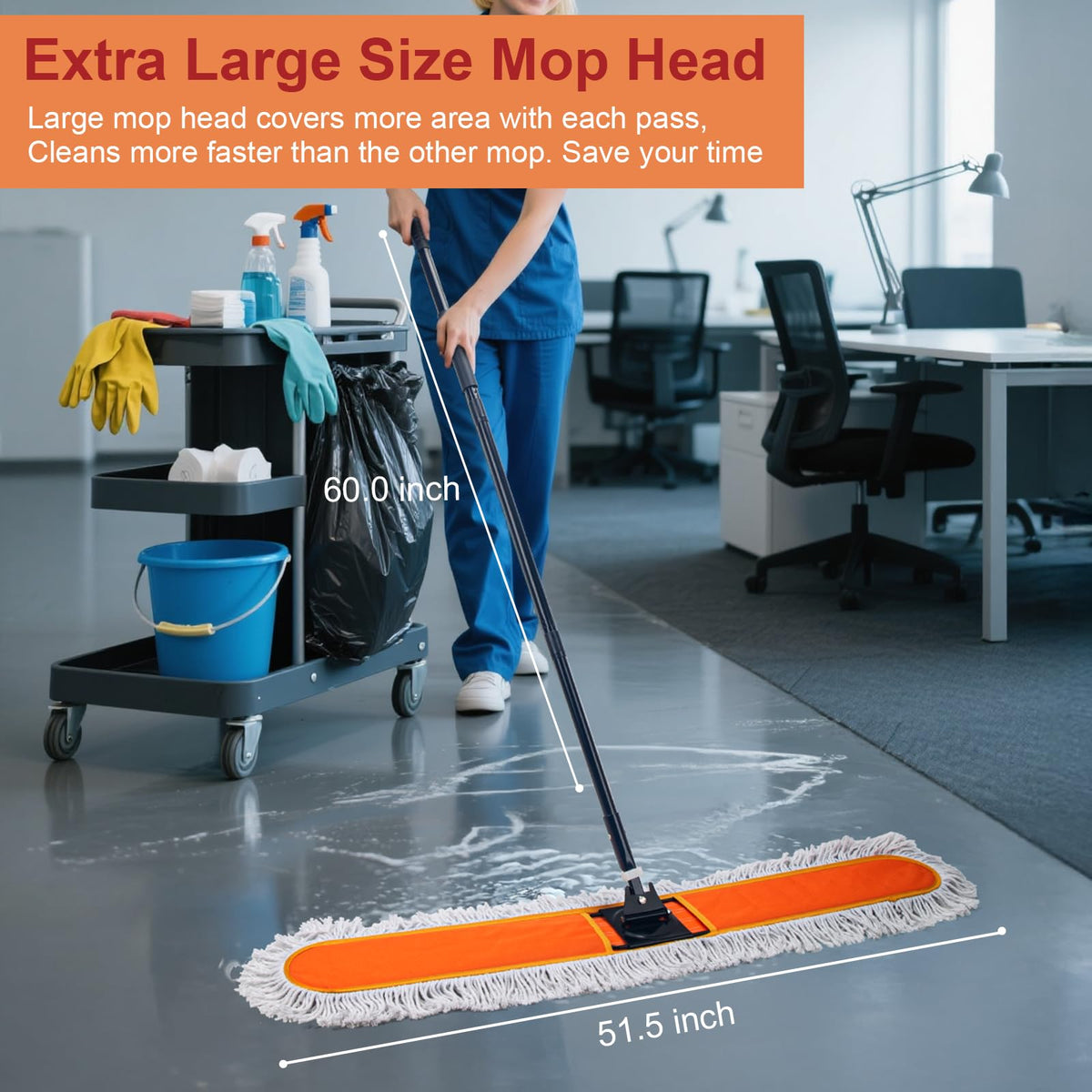 48" Commercial Dust Mop