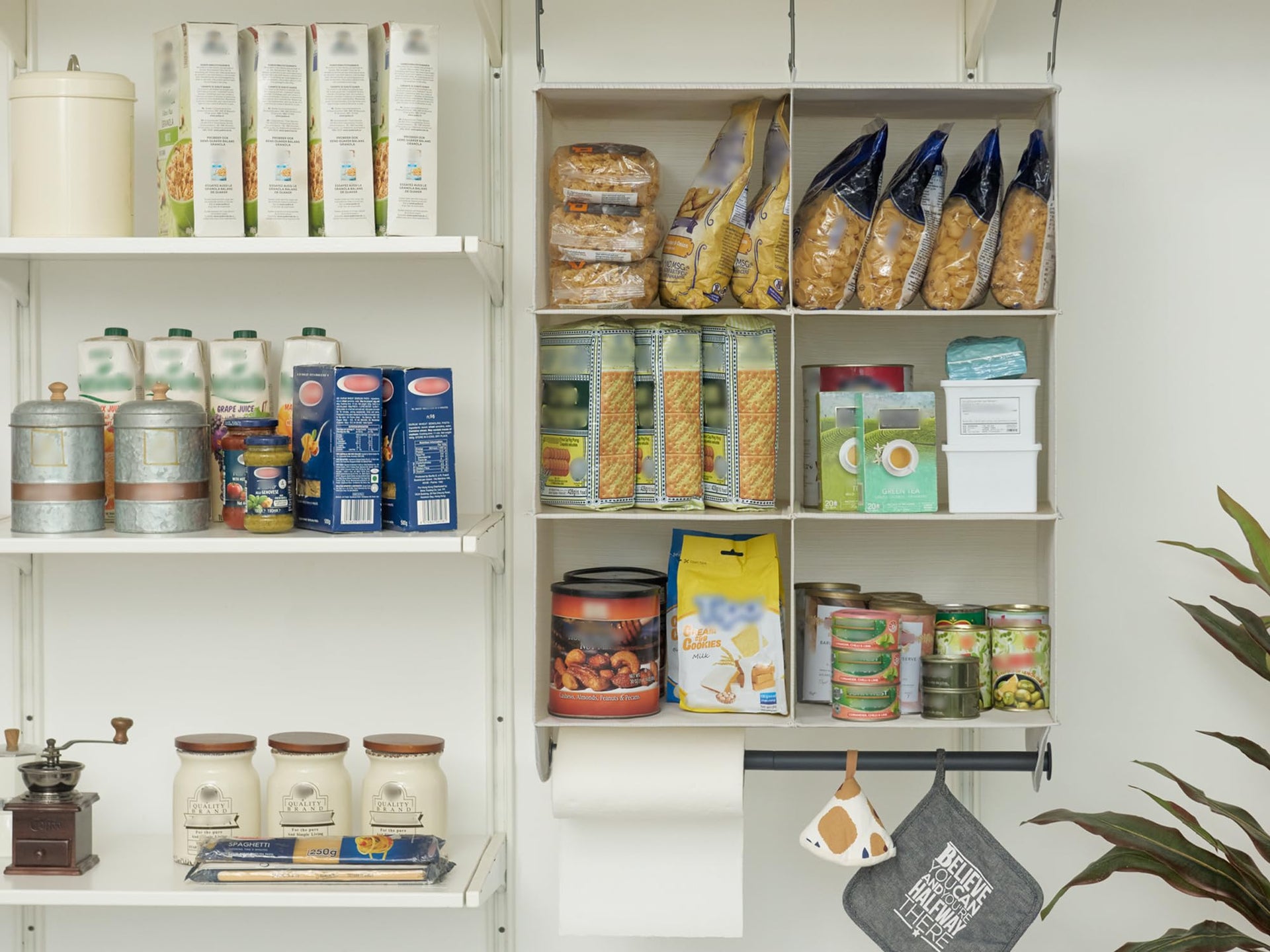 Hanging Closet Organizer with Rod