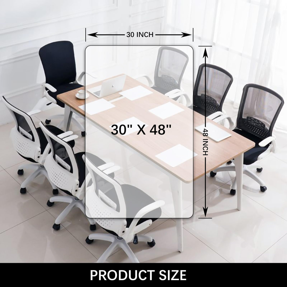 Clear Chair mat for Hardwood Floor
