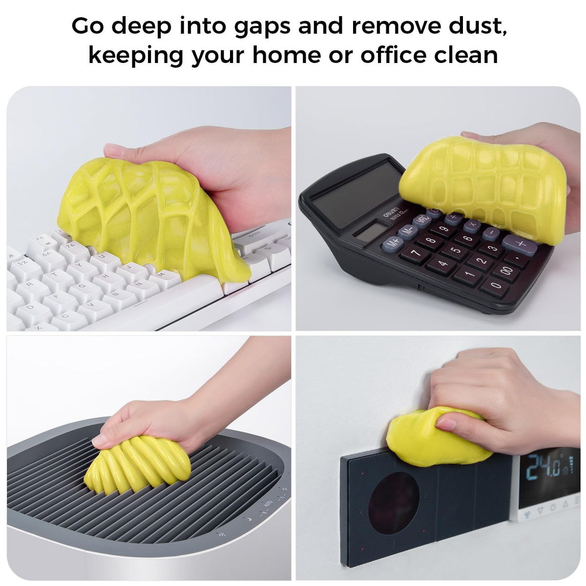 2Pack Keyboard Cleaning Gel Kit Universal Dust Cleaner (11.28 Ounce)