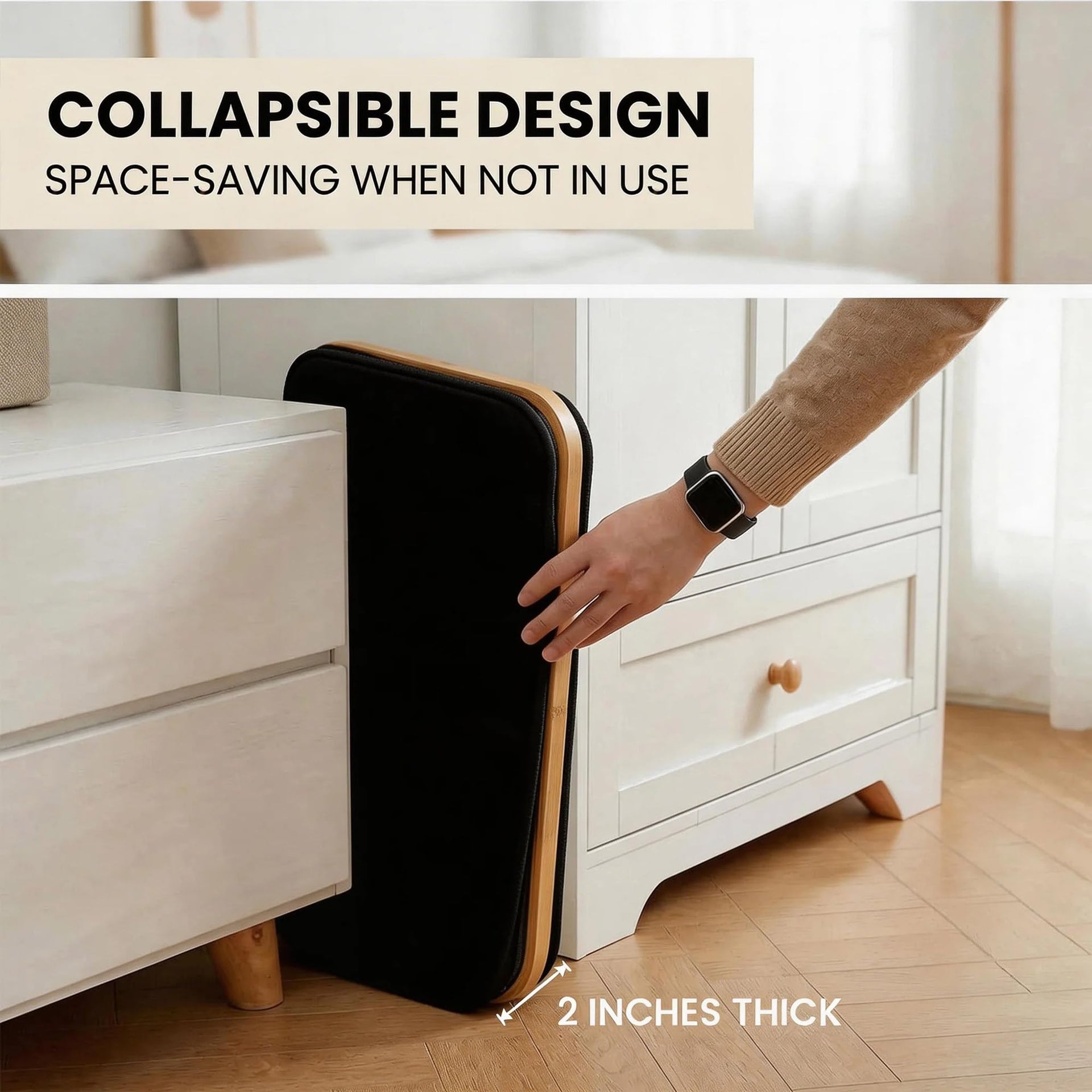 Slim Laundry Basket with Lid