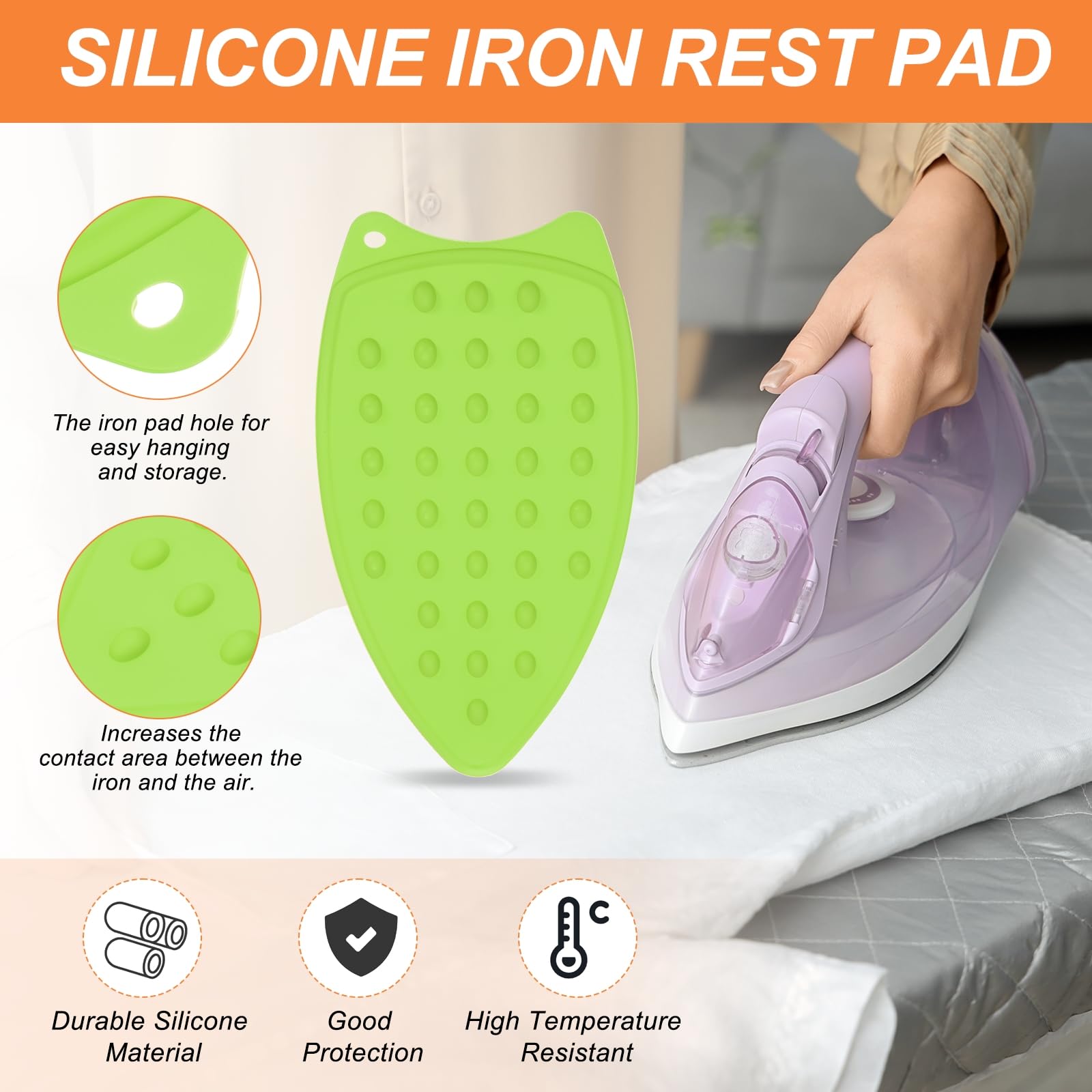Silicone Iron Rest Pad (2 Count)