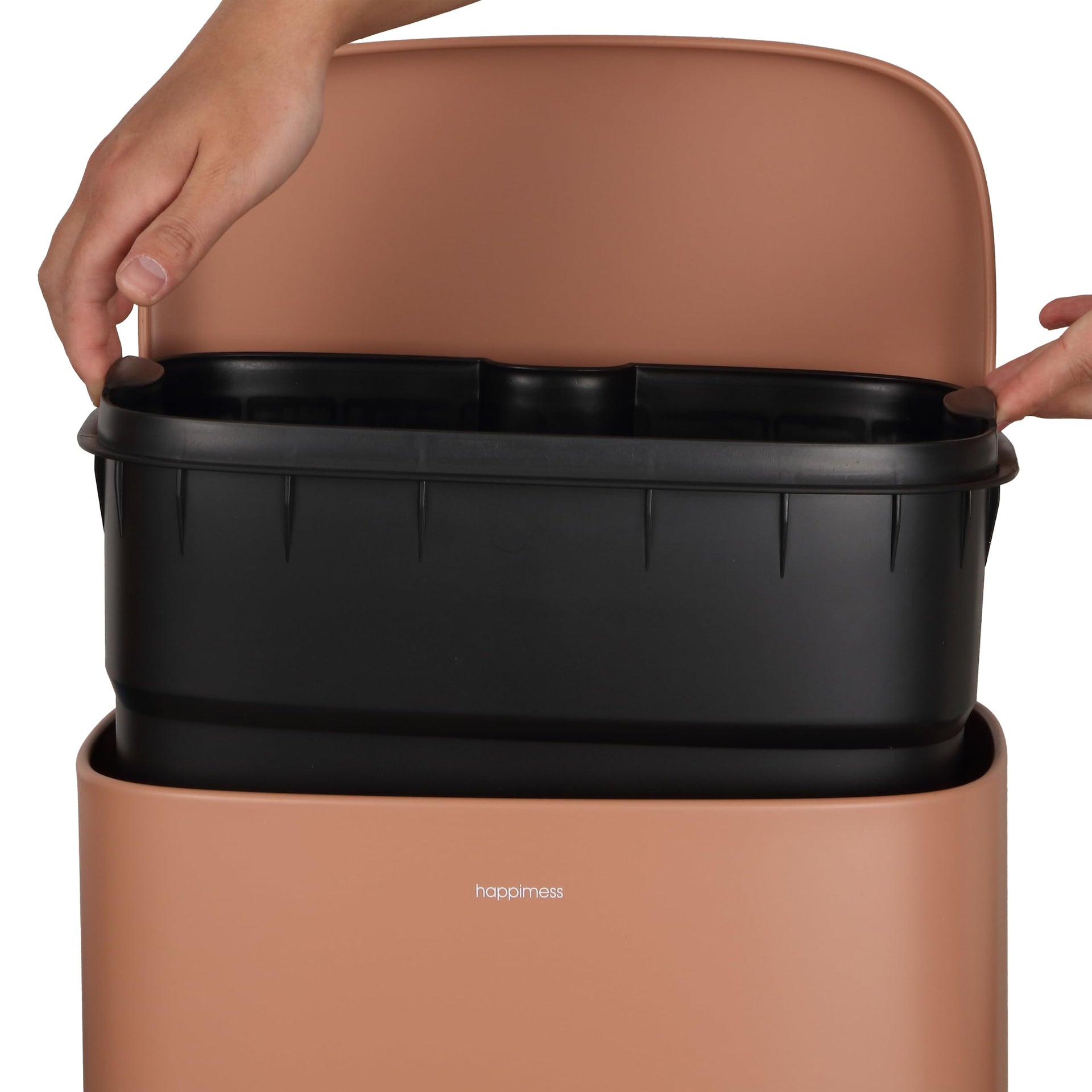 Curtis 8 Gal Step Trash Can Soft Close 25"