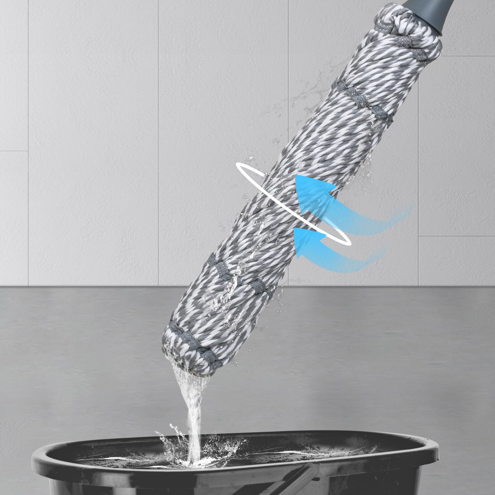 Self Wringing Twist Mop for Floor Cleaning