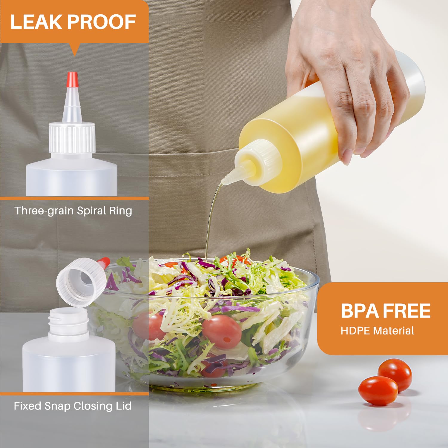 Squeeze Bottles (3 Count)