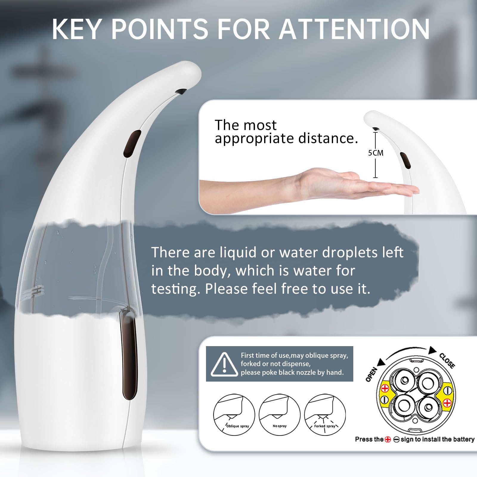 Automatic Liquid Soap Dispenser