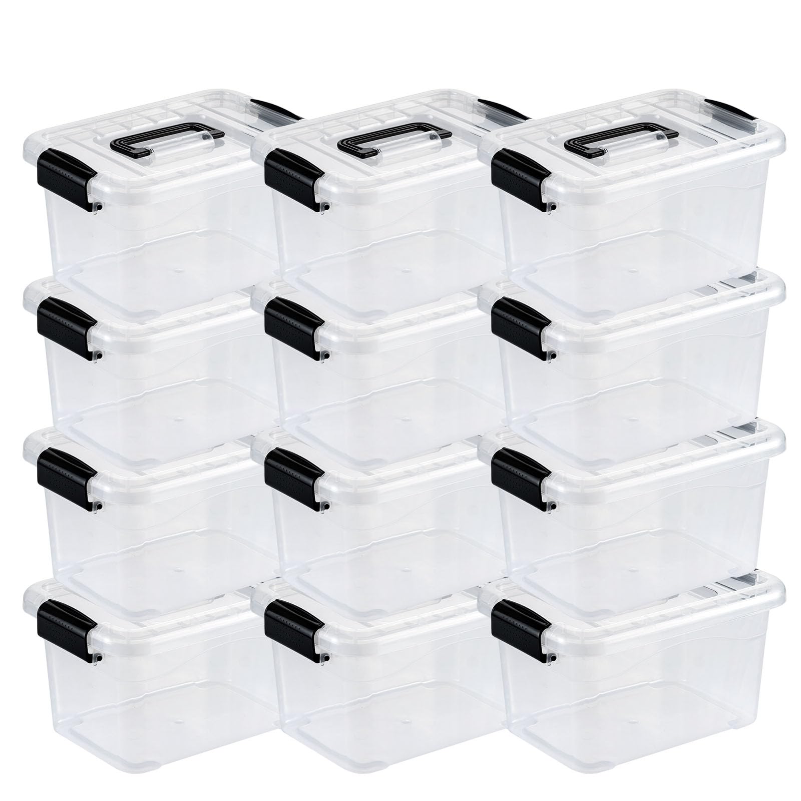 Plastic Storage Bin (12 Count)