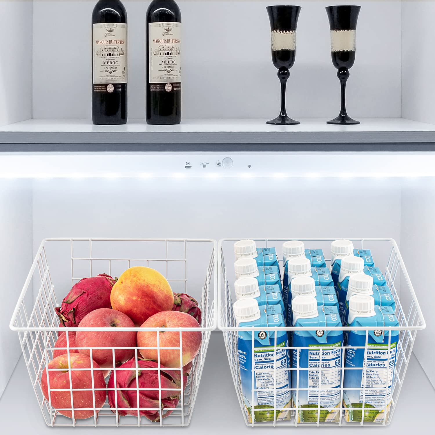 Freezer Organizer Bins