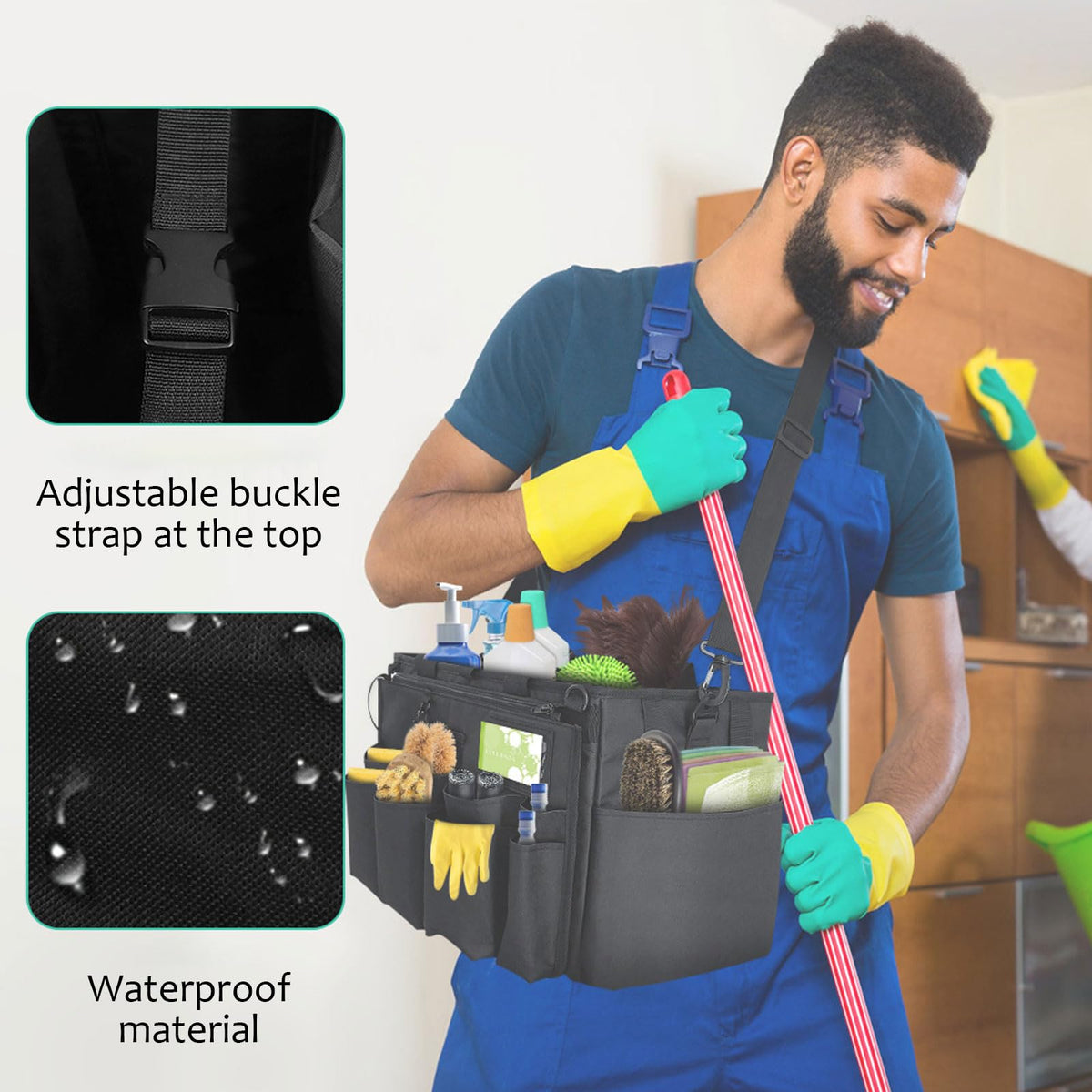 Cleaning Caddy with Handle