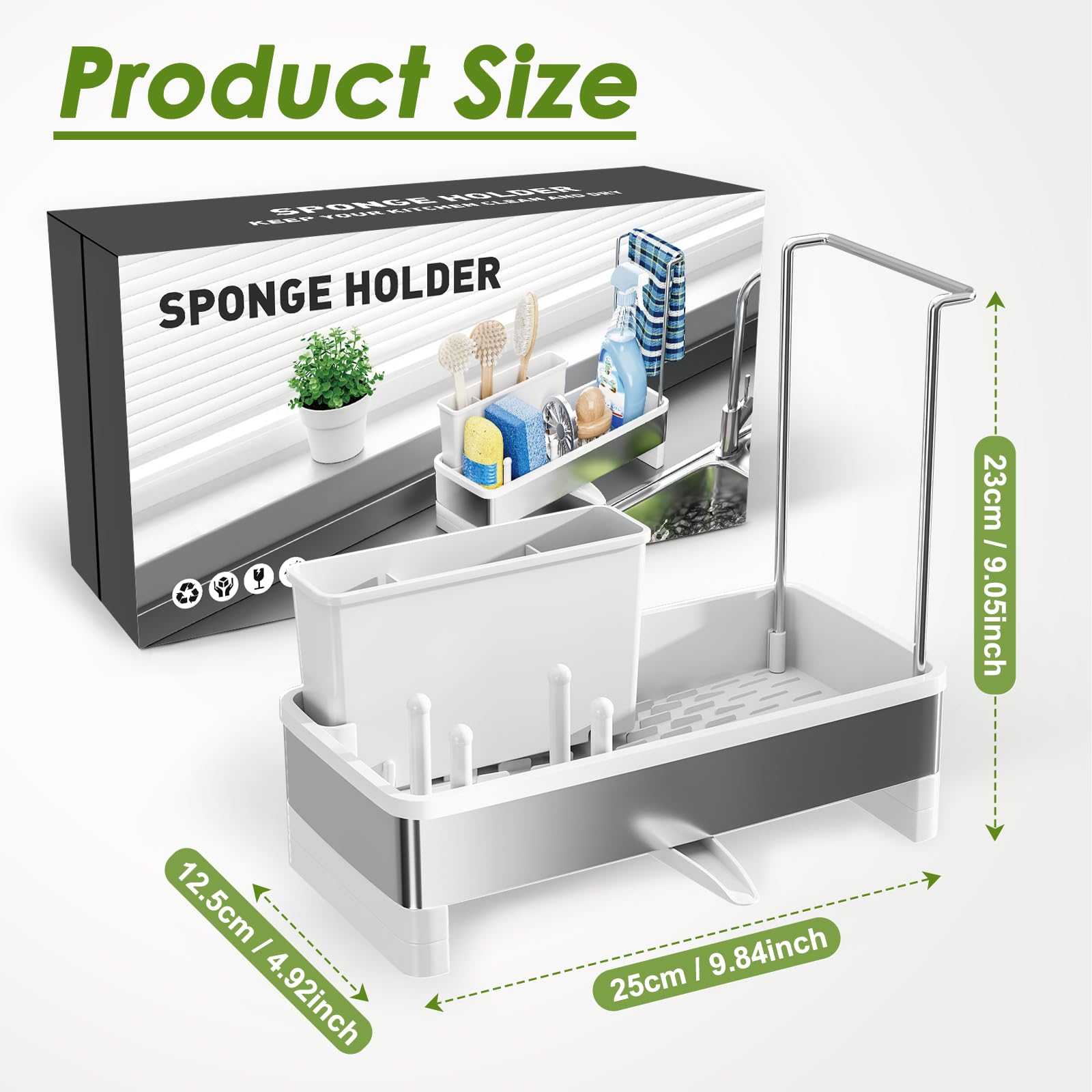 Stainless Steel Sink Caddy