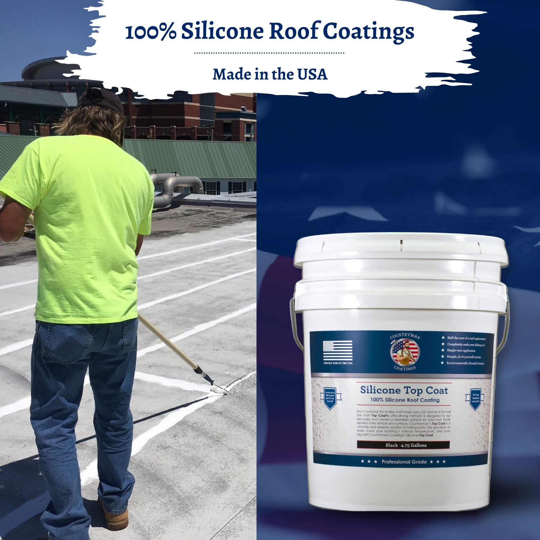 Countryman Silicone Roof Coating (608 Fl Oz)