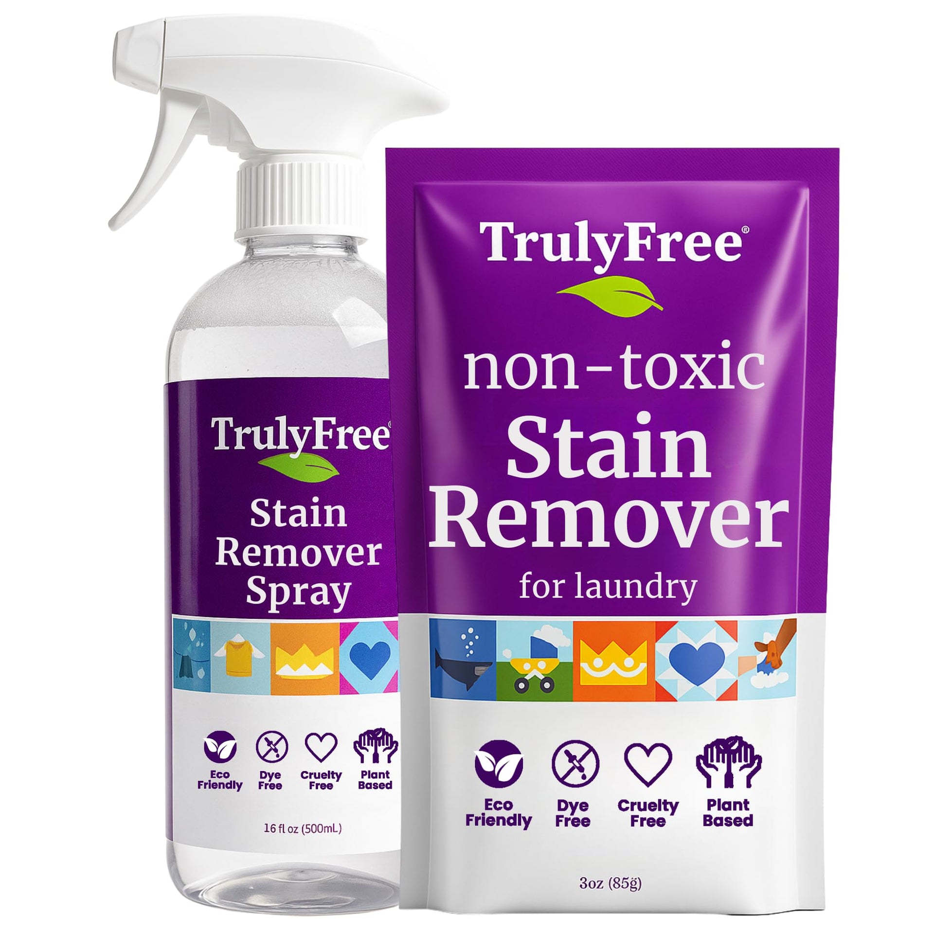 Laundry Stain Remover Spray for Clothes (3 Fl Oz)