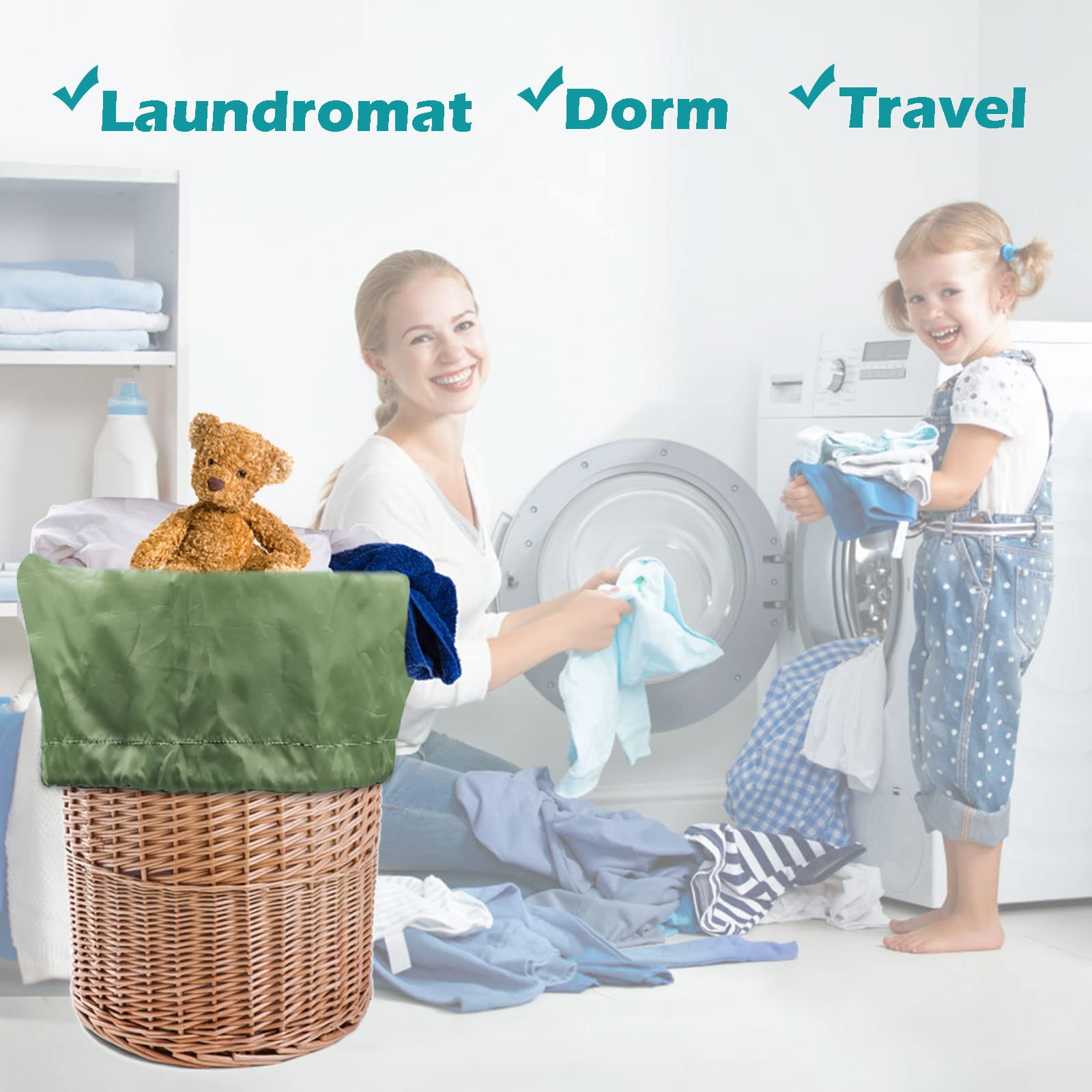 Heavy Duty Laundry Bag (2 Count)