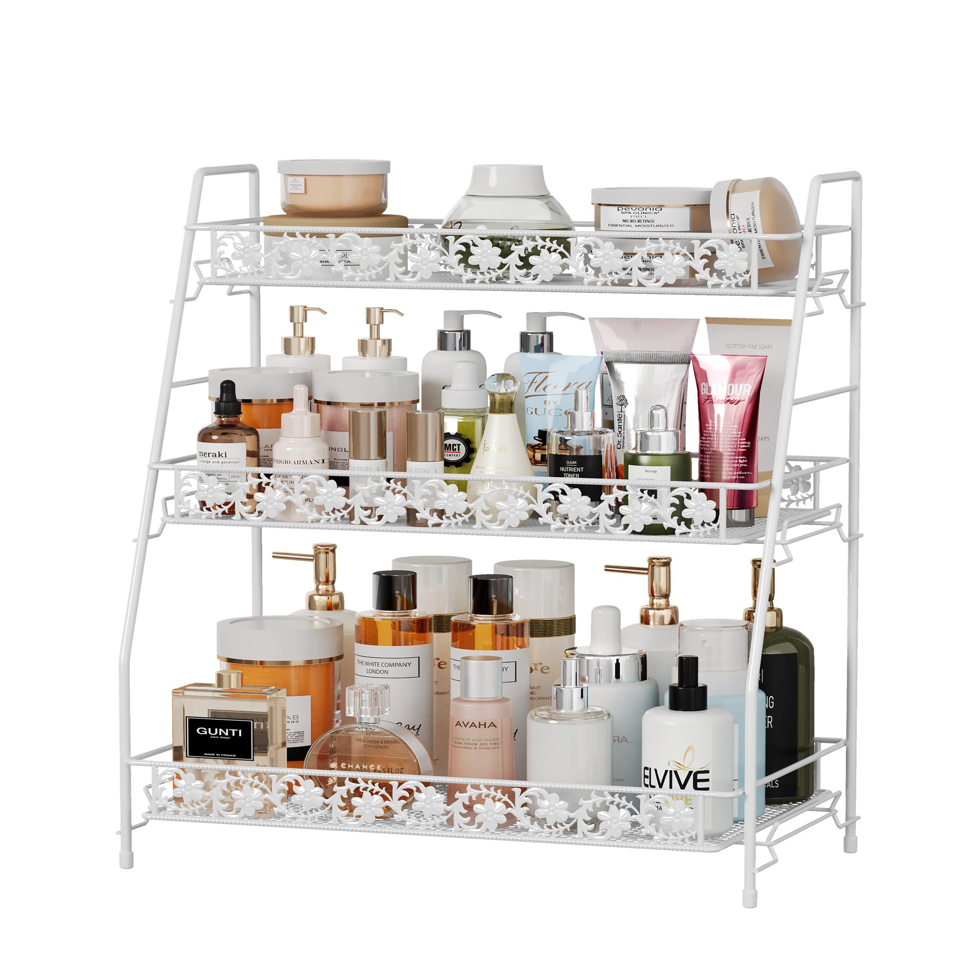 3 Tier Shelf Storage Rack Organizer for Countertop Spice Racks