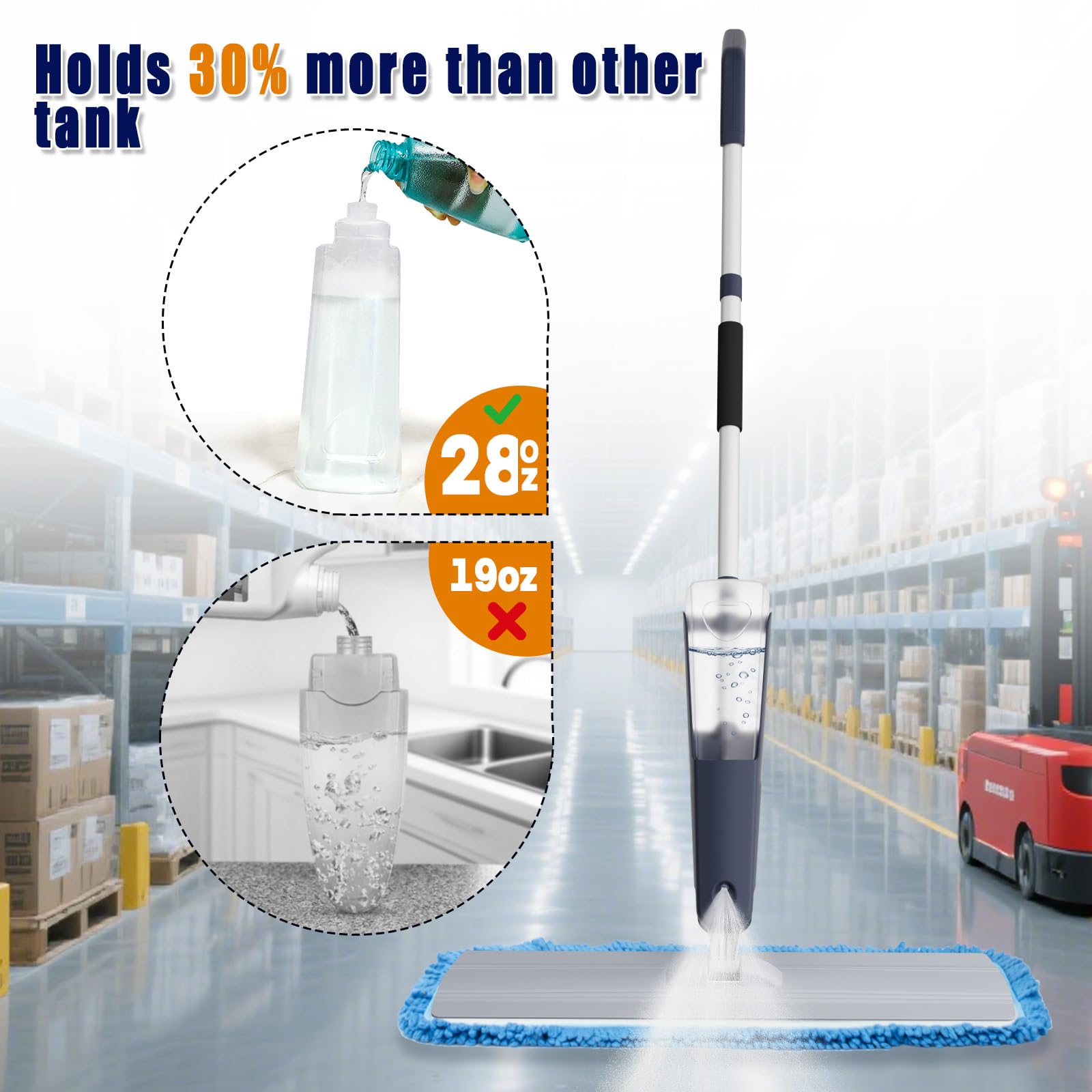 Spray Mops for Floor Cleaning