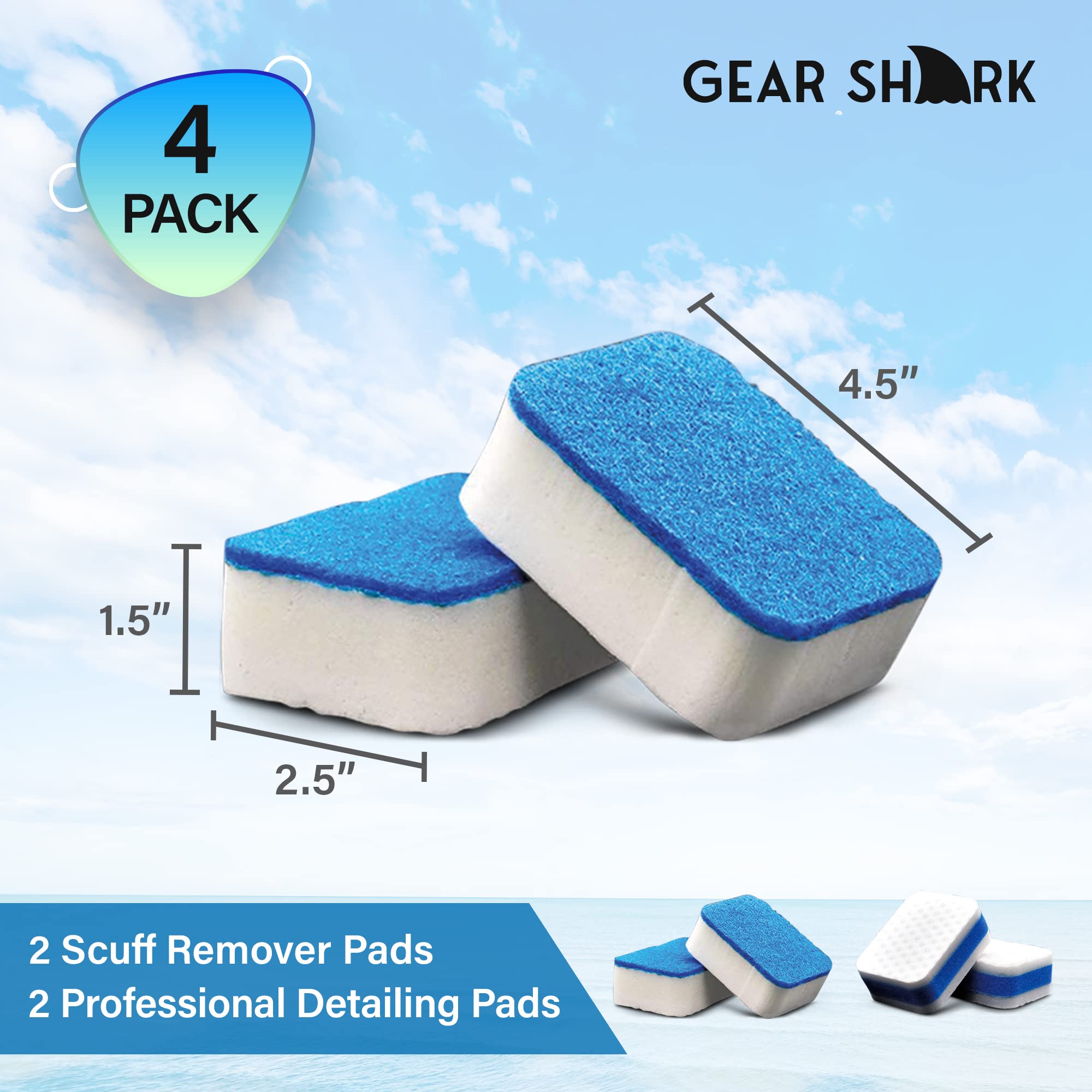 Marine Scuff Erasers