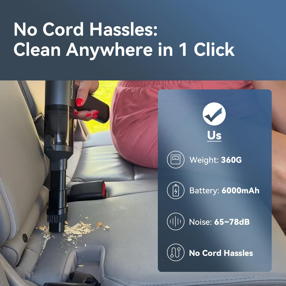 Handheld Vacuum Cordless