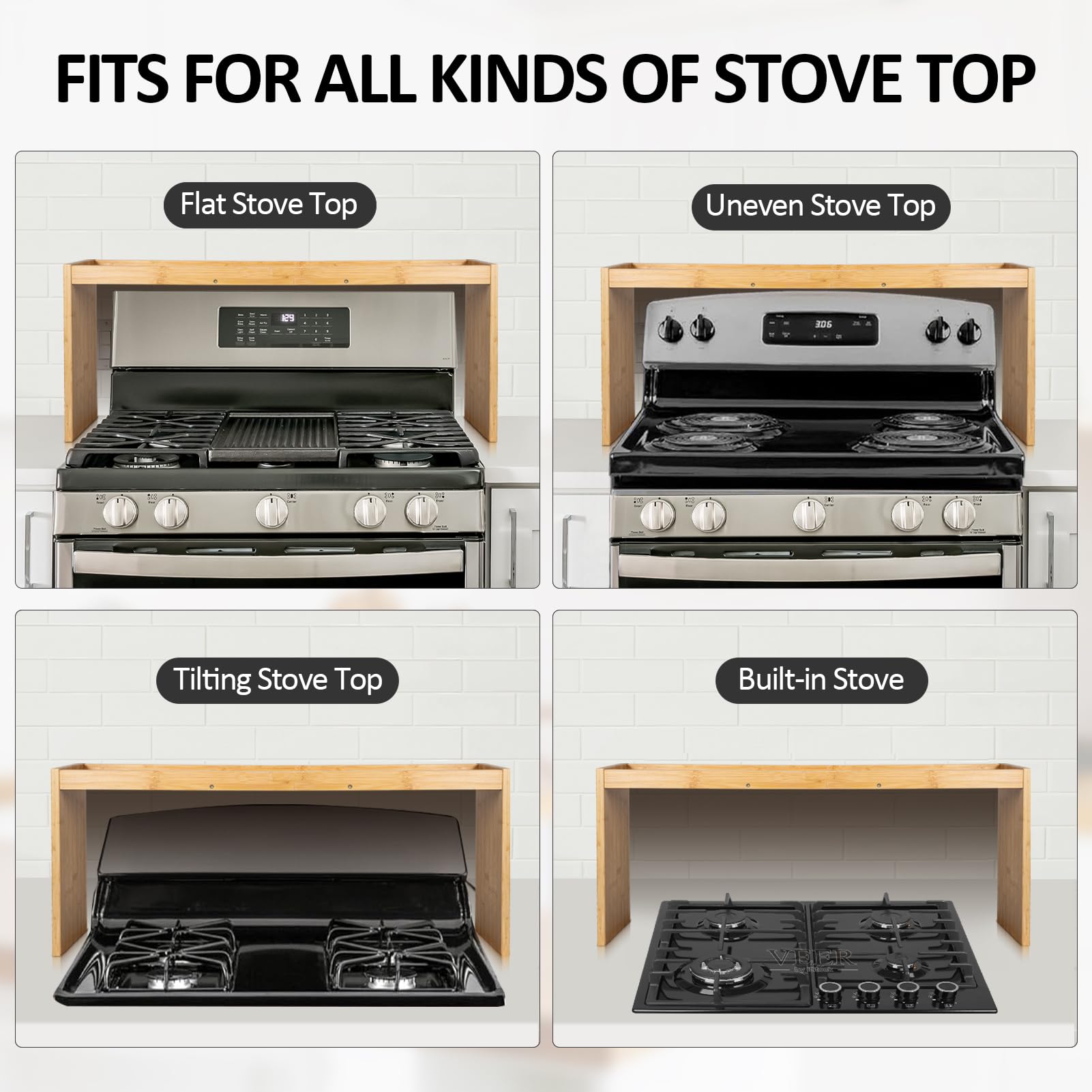 Over the Stove Spice Shelf for Kitchen