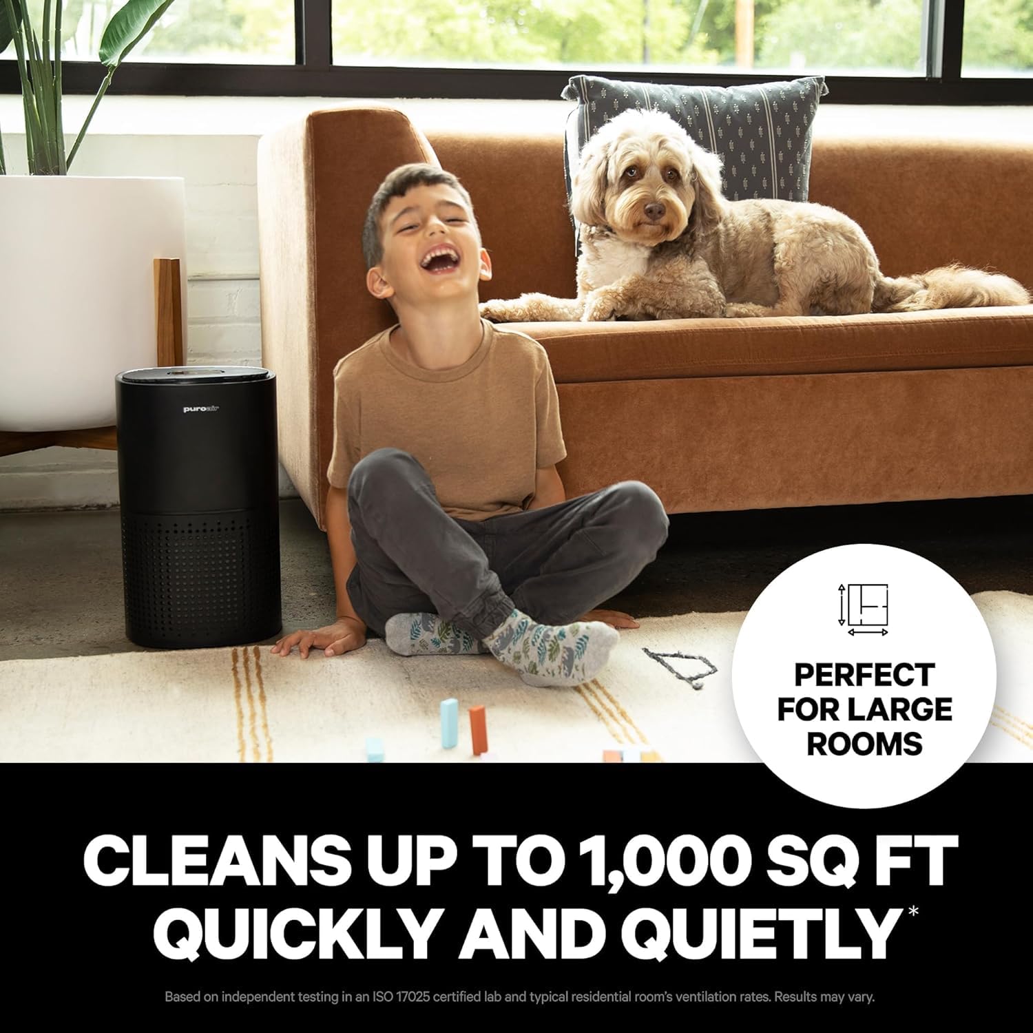 240 HEPA Air Purifiers for Home Pets Air Cleaner up to 1