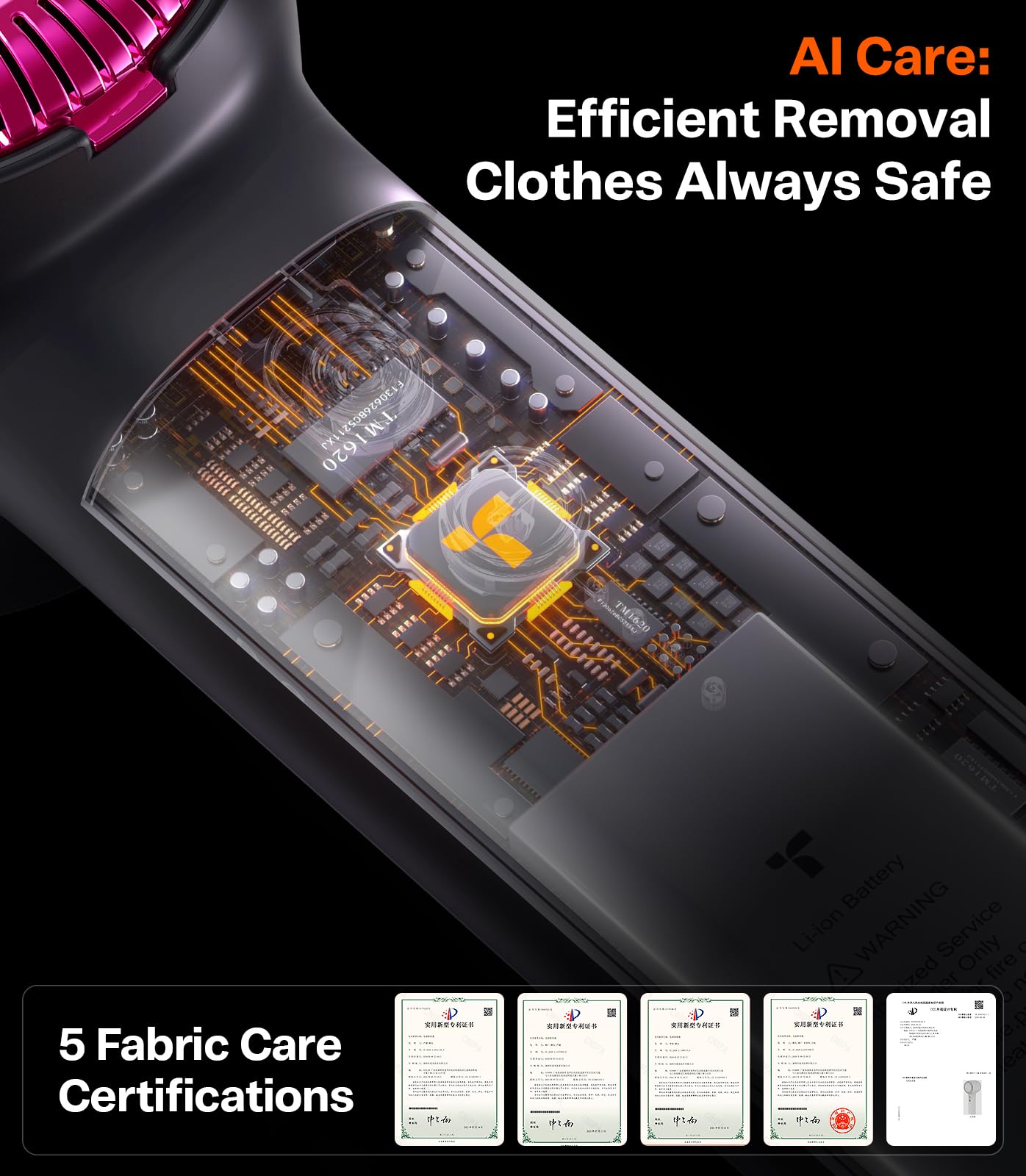 Rechargeable Fabric Shaver Electric Lint Remover 3