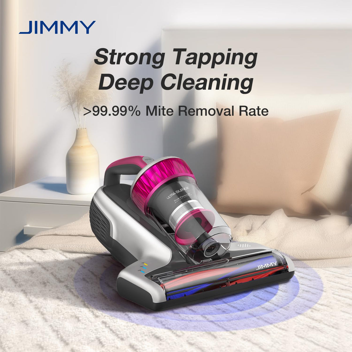 WB73 Bed & Mattress Vacuum Cleaner with UV Sanitizer & Ultrasonic