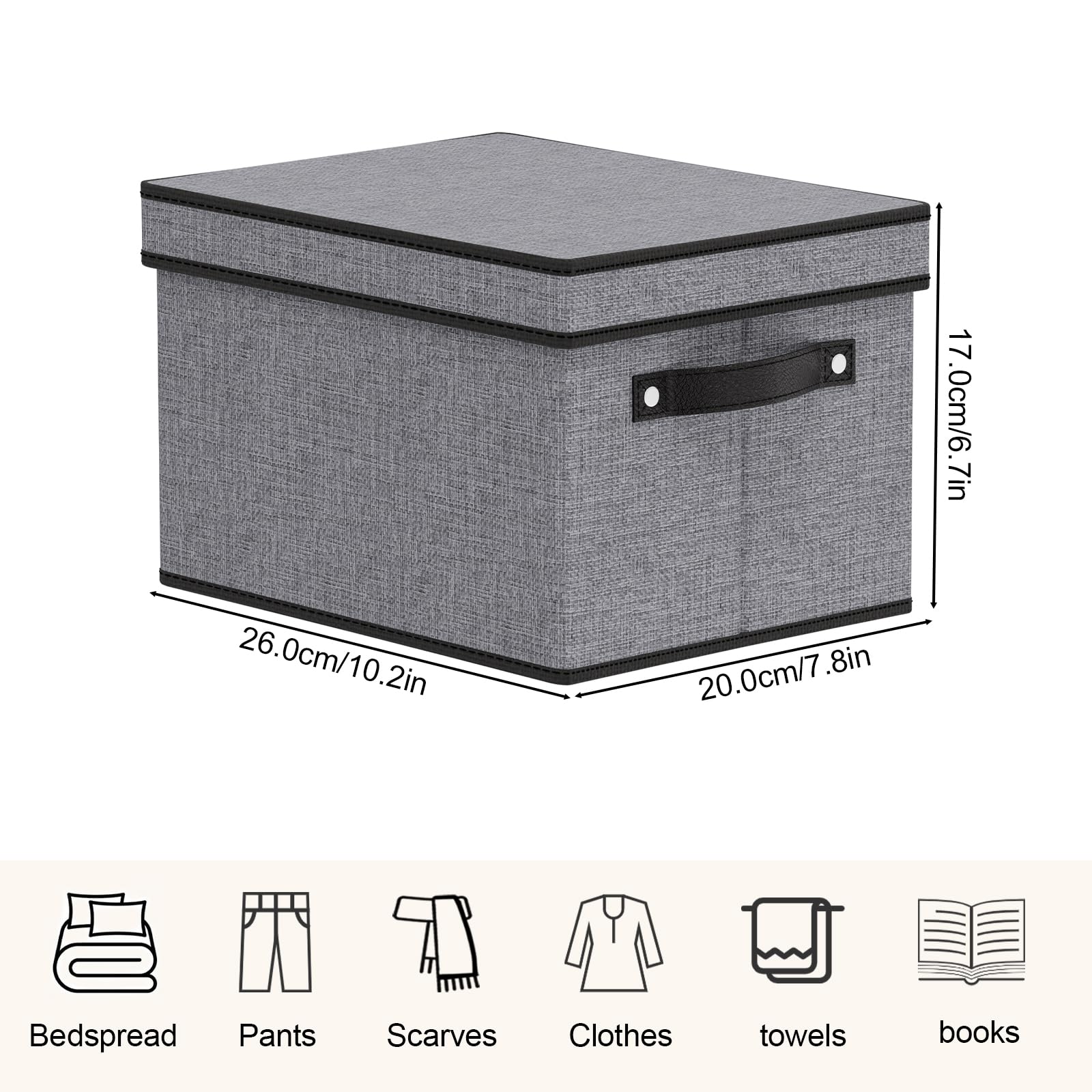 Storage Box with Handles