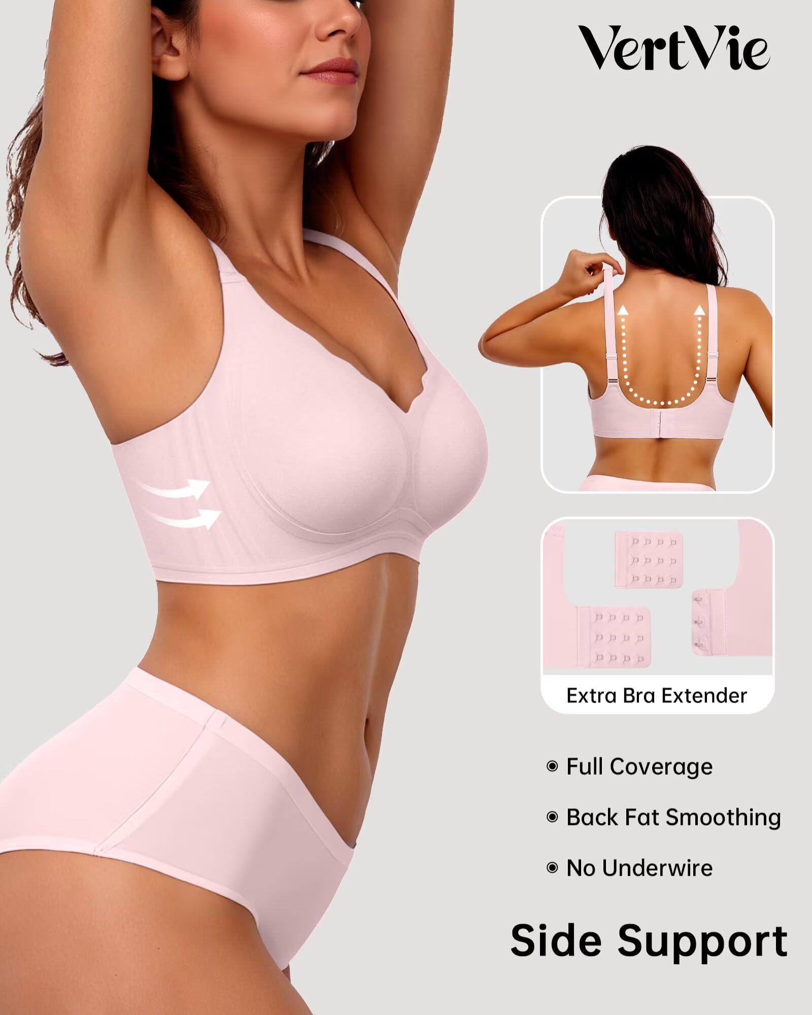 Seamless Jelly Bra No Underwire Supportive Bralette