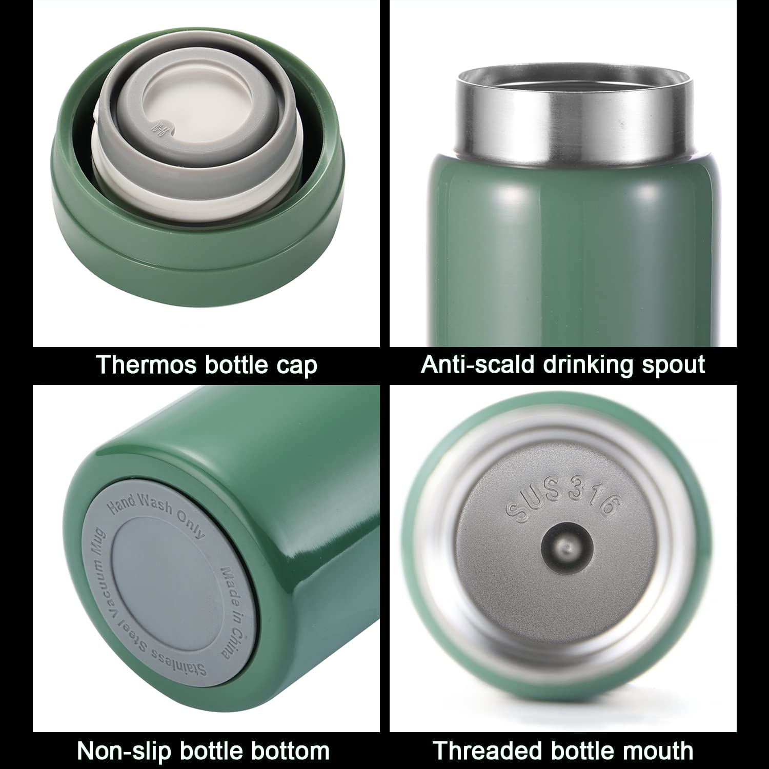 Mini Thermos Cute Water Bottle