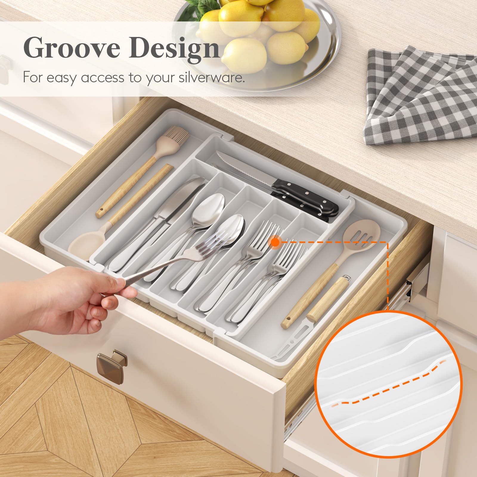 Silverware Drawer Organizer