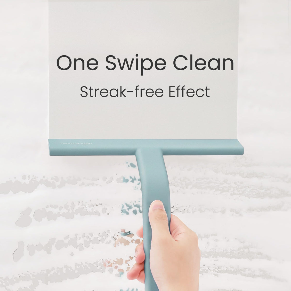 JustHang Shower Squeegee with Built