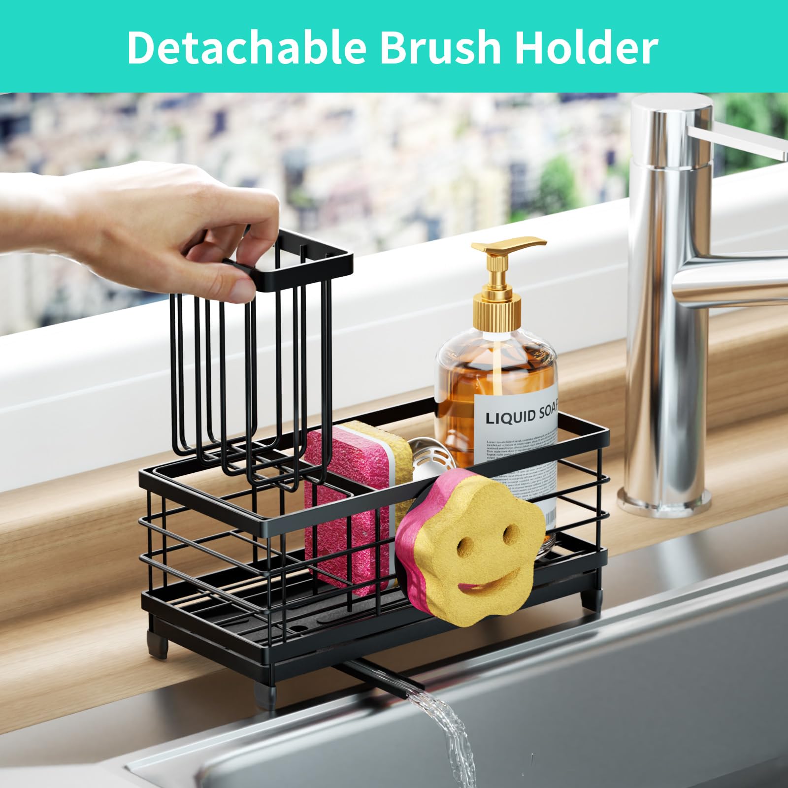 Sponge Holder for Kitchen Sink
