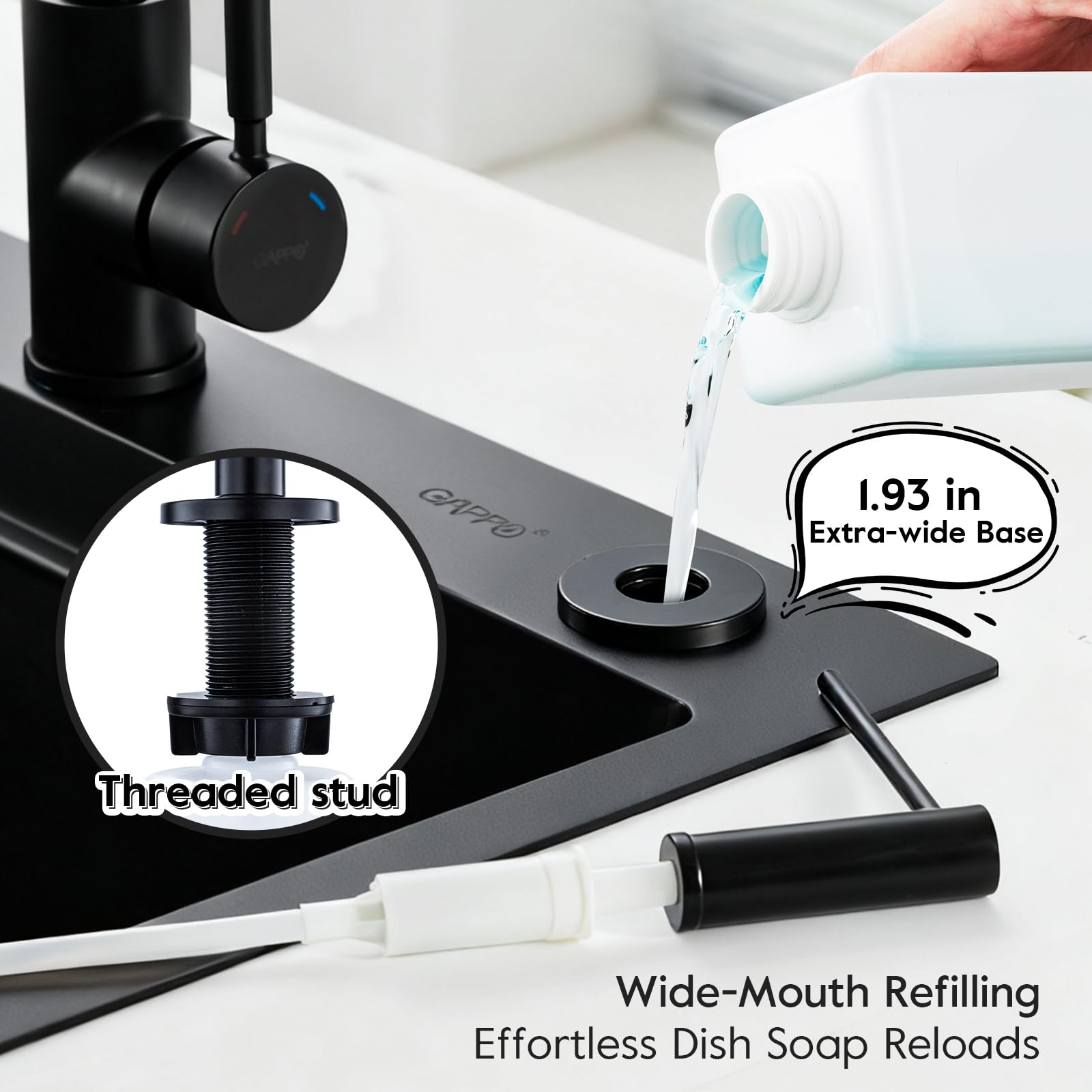 Soap Dispenser for Kitchen Sink